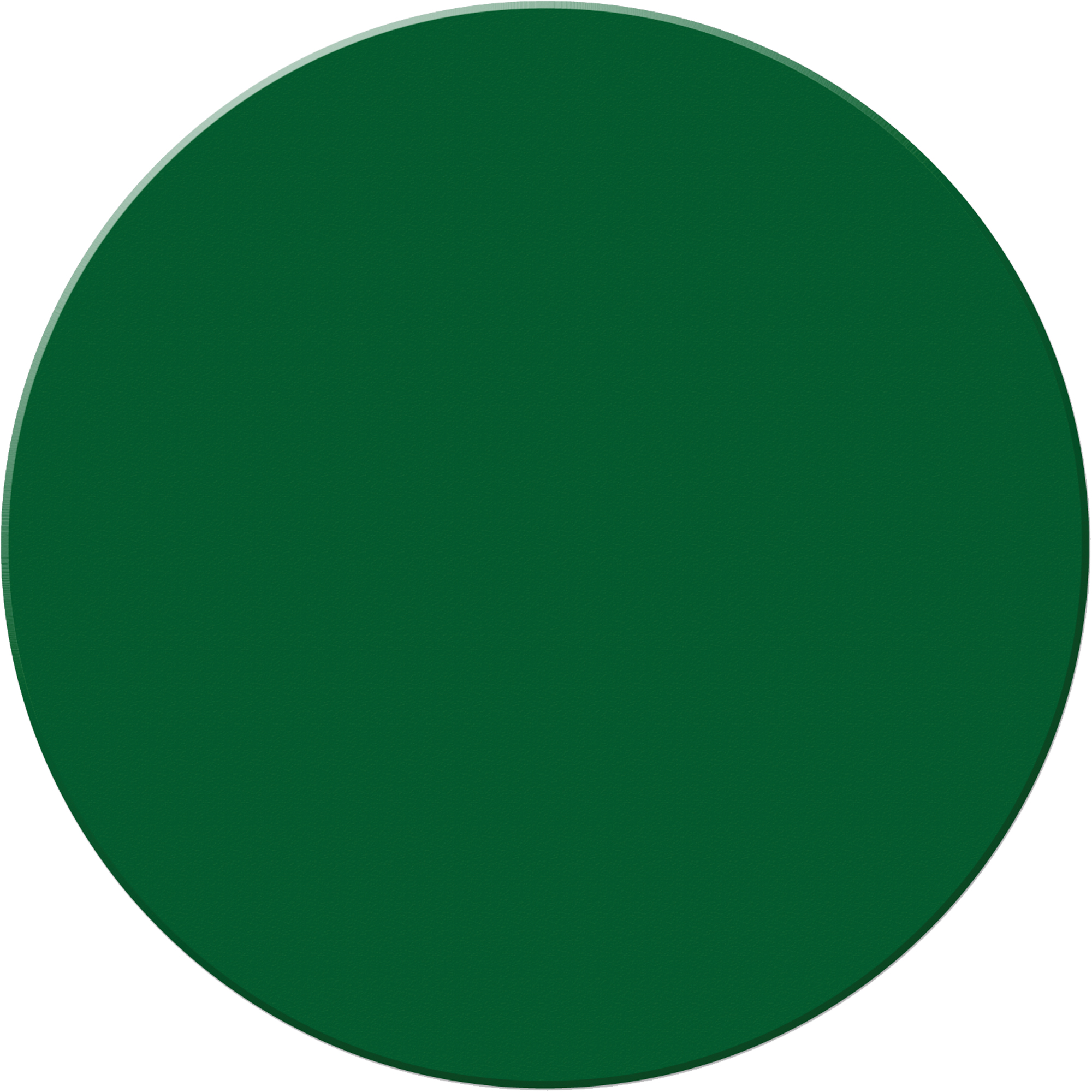Marqueurs allégée/5S Armor Stripe, Cercle, 6" lo x 6" la, Vert, Plastique