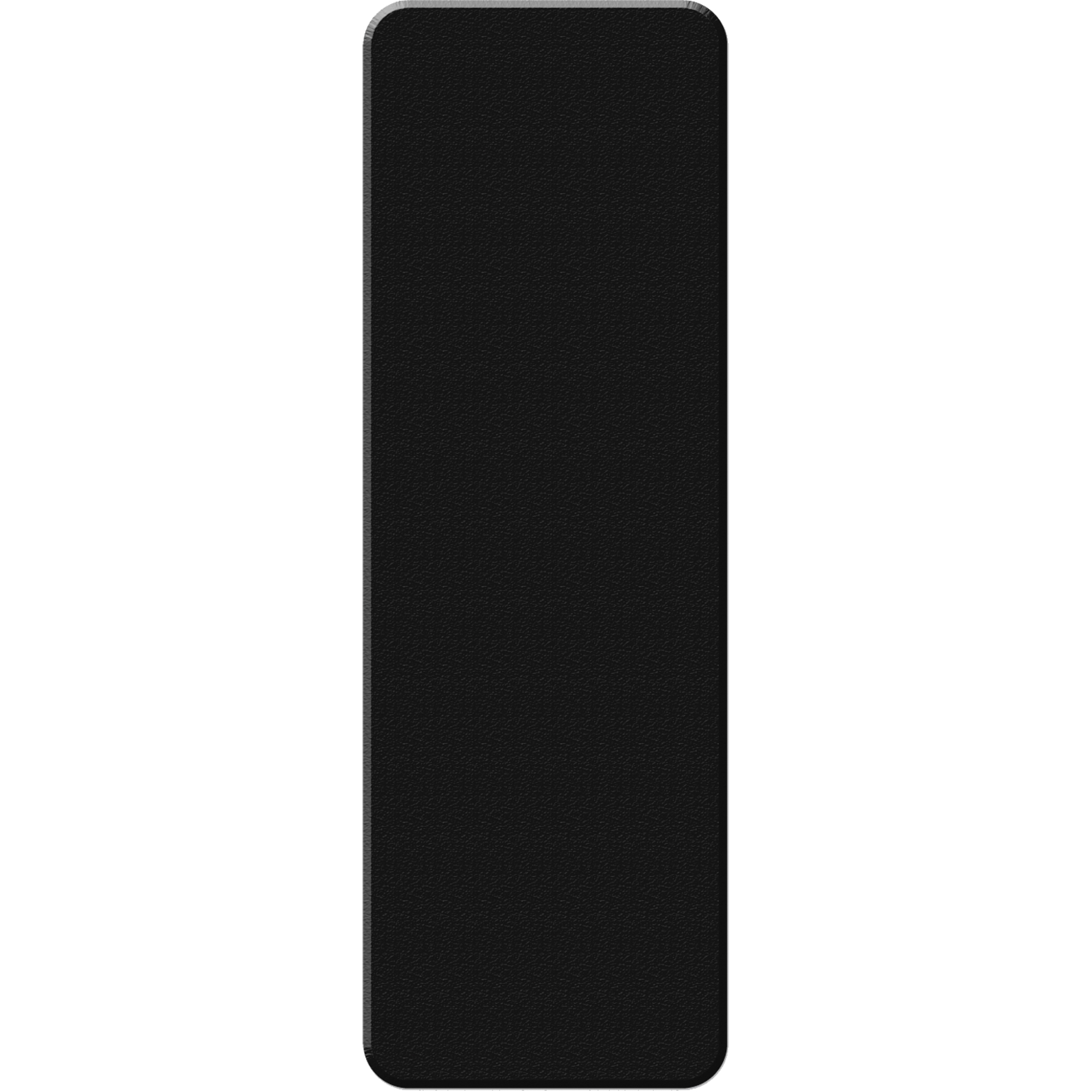 Marqueurs allégée/5S Armor Stripe, Rectangle, 6" lo x 2" la, Noir, Plastique