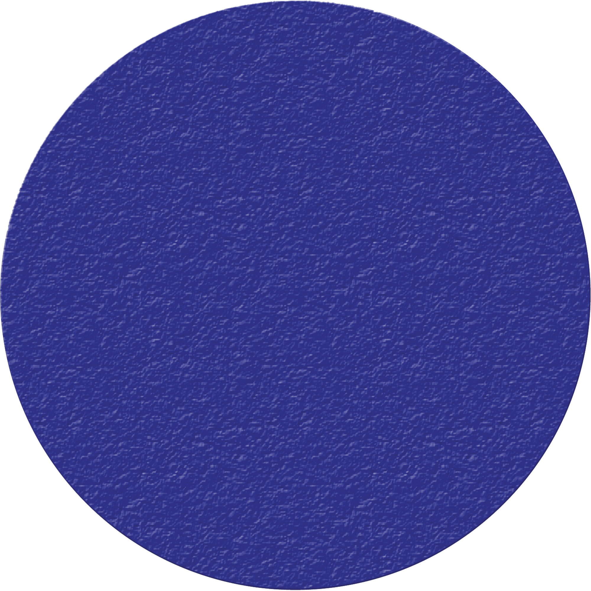 Marqueurs de fabrication allégée 5S, Cercle, 6" lo x 6" la, Bleu, Vinyle