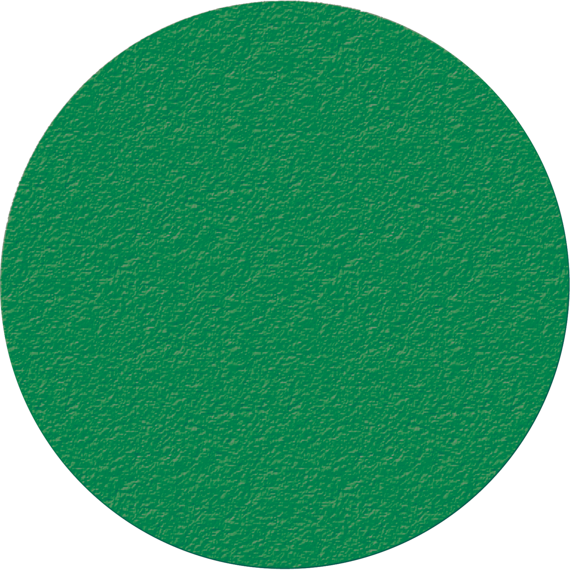 Marqueurs de fabrication allégée 5S, Cercle, 6" lo x 6" la, Vert, Vinyle