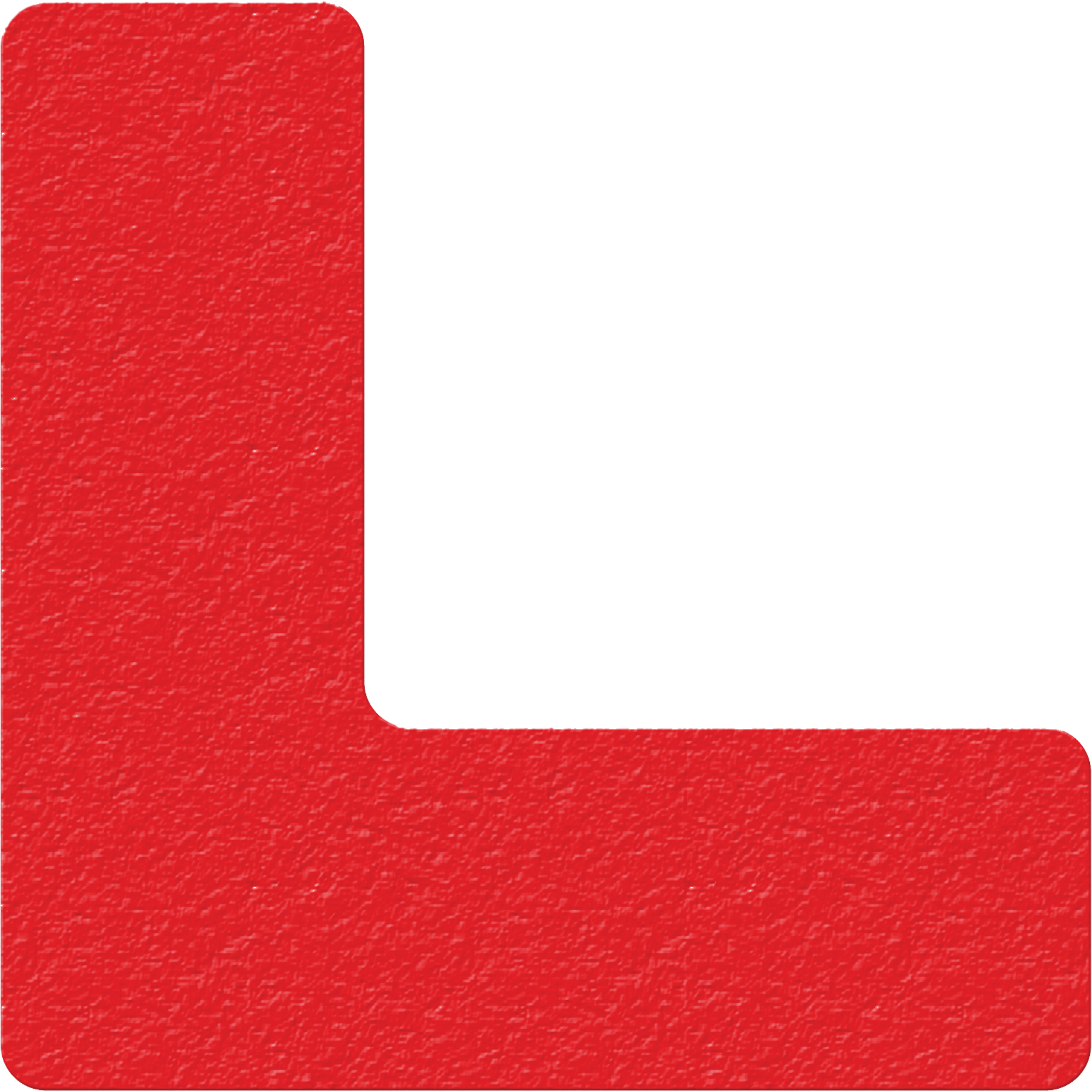 Marqueurs de fabrication allégée 5S, L, 6" lo x 6" la, Rouge, Vinyle