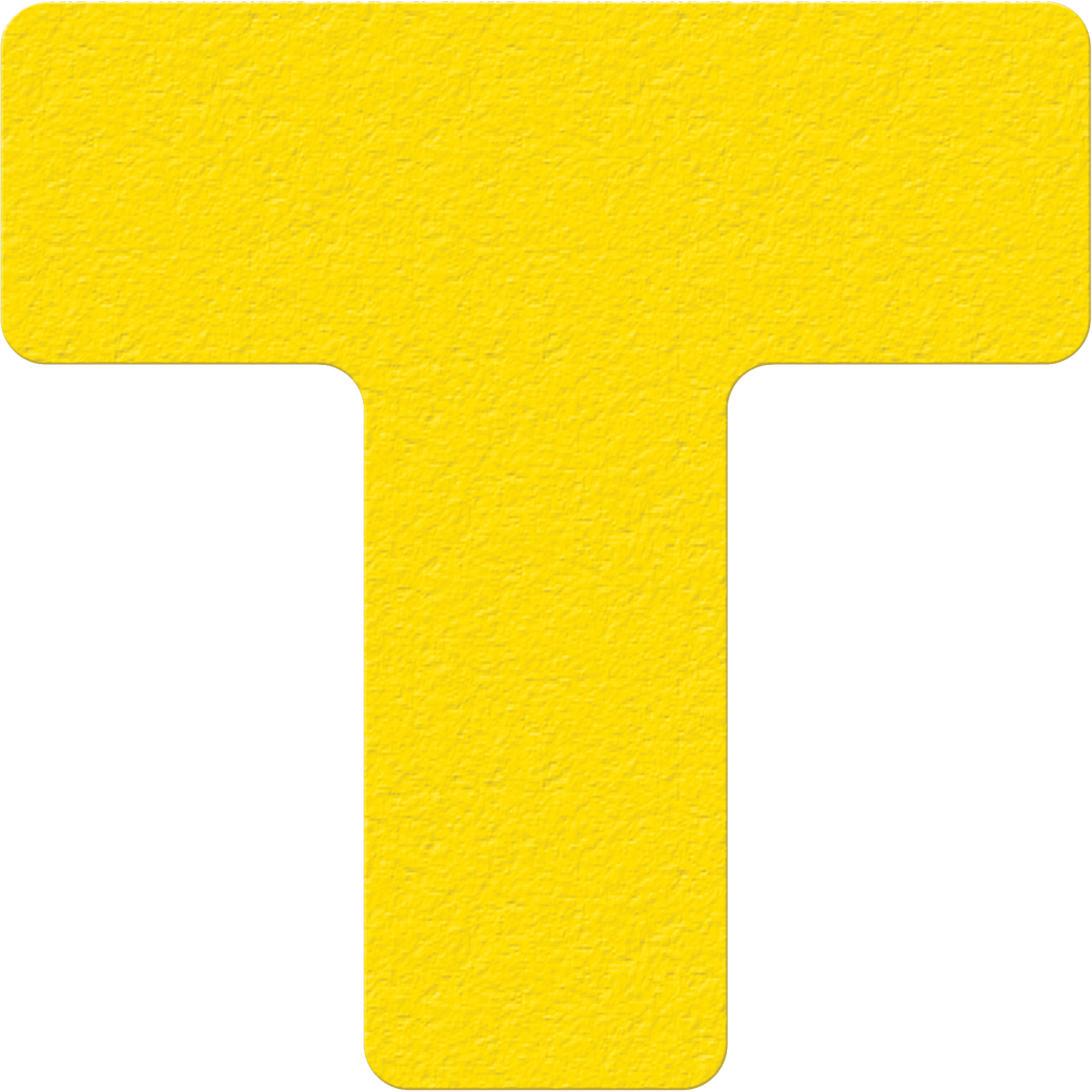 Marqueurs de fabrication allégée 5S, T, 6" lo x 6" la, Jaune, Vinyle