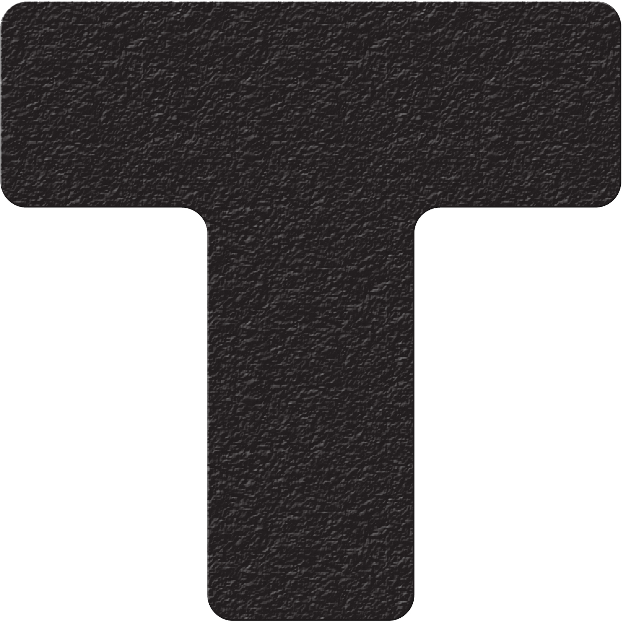 Marqueurs de fabrication allégée 5S, T, 6" lo x 6" la, Noir, Vinyle