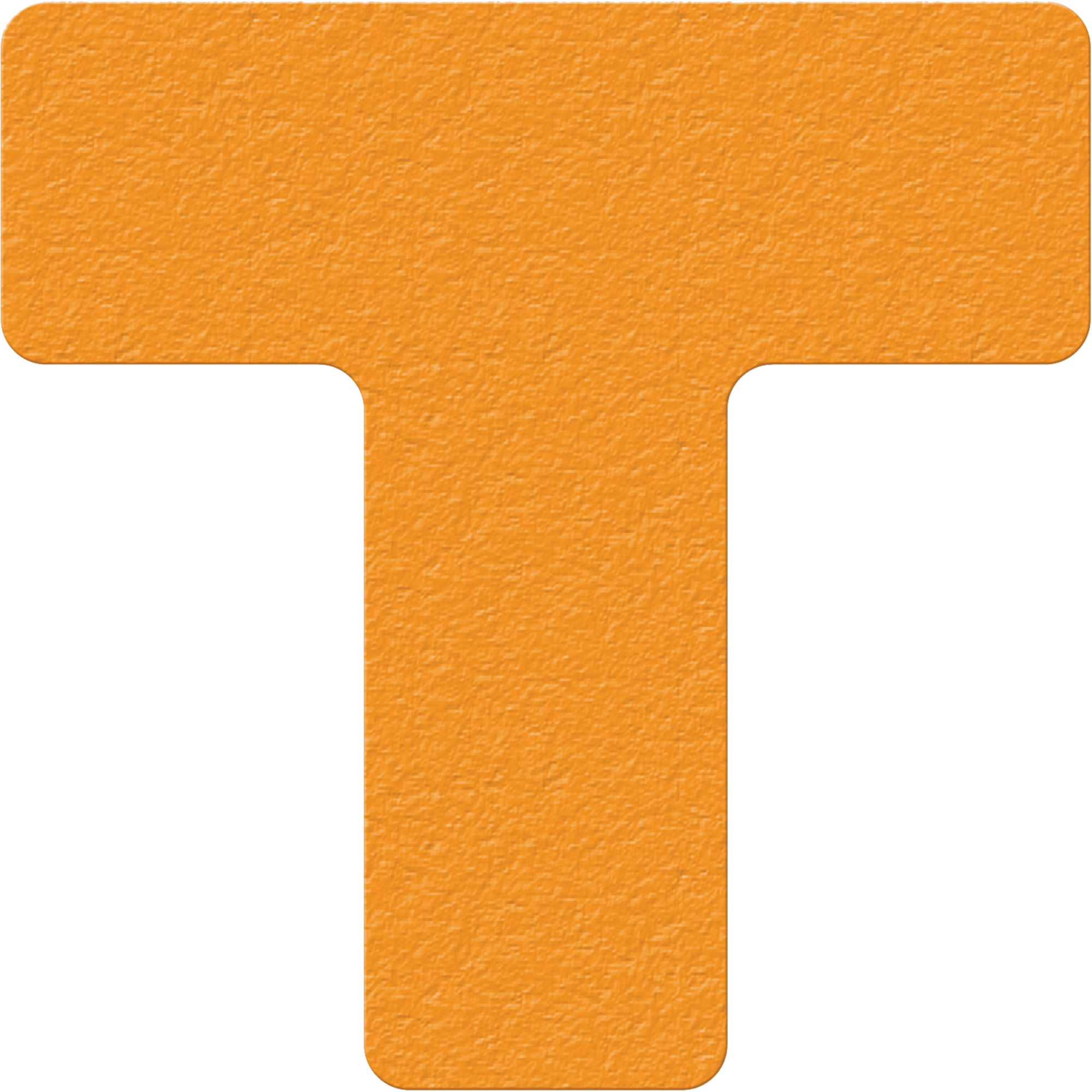 Marqueurs de fabrication allégée 5S, T, 6" lo x 6" la, Orange, Vinyle
