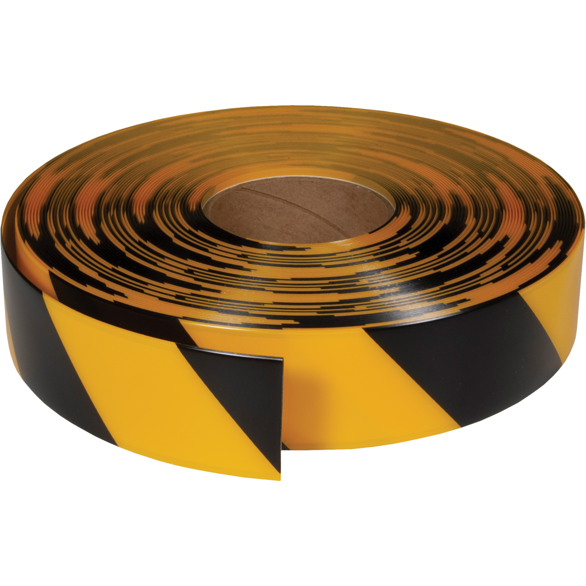Ruban de marquage très résistant pour plancher ArmorStripeMD, 2" x 100', PVC, Noir et jaune