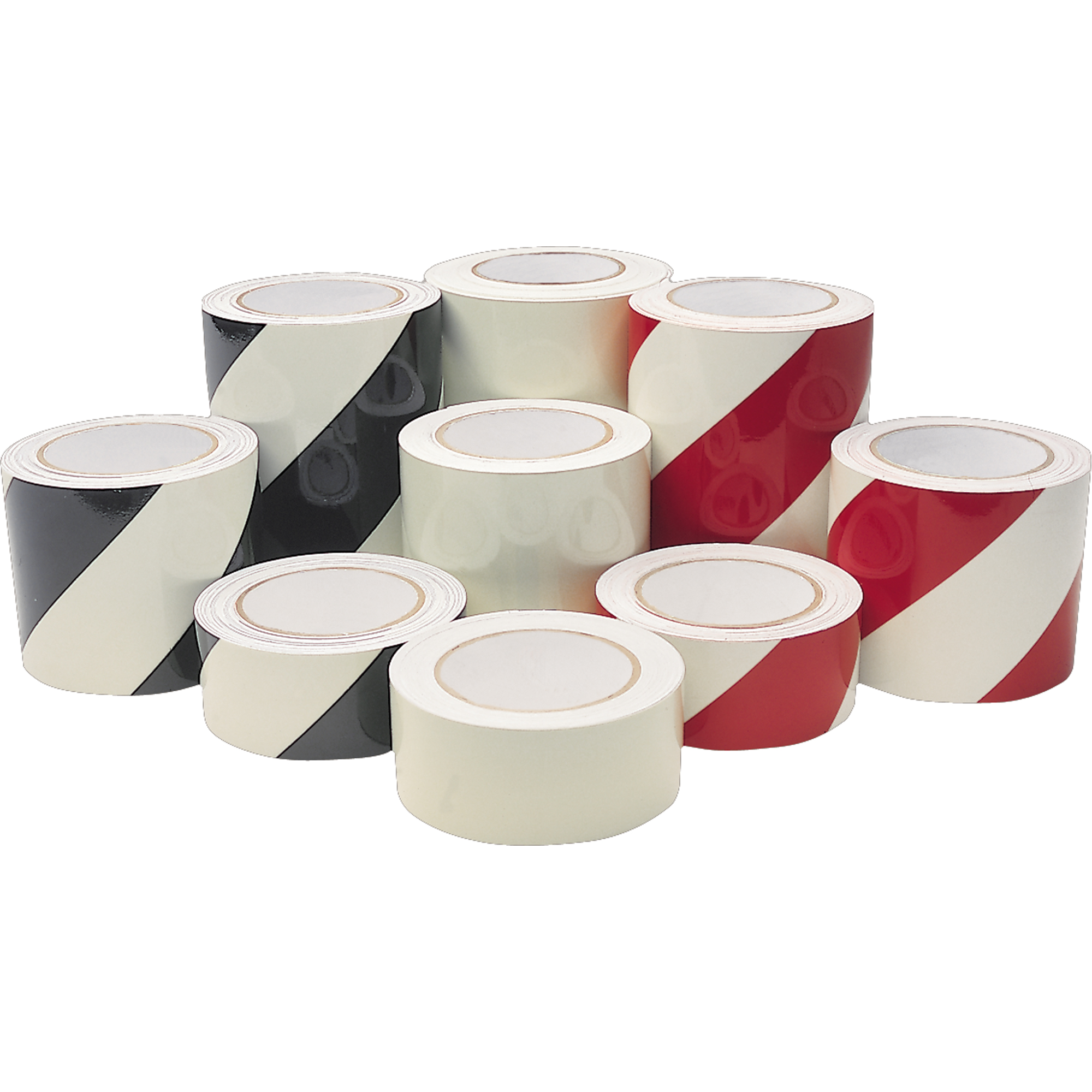 Rubans & luminescents, 2" x 30', Vinyle, Noir