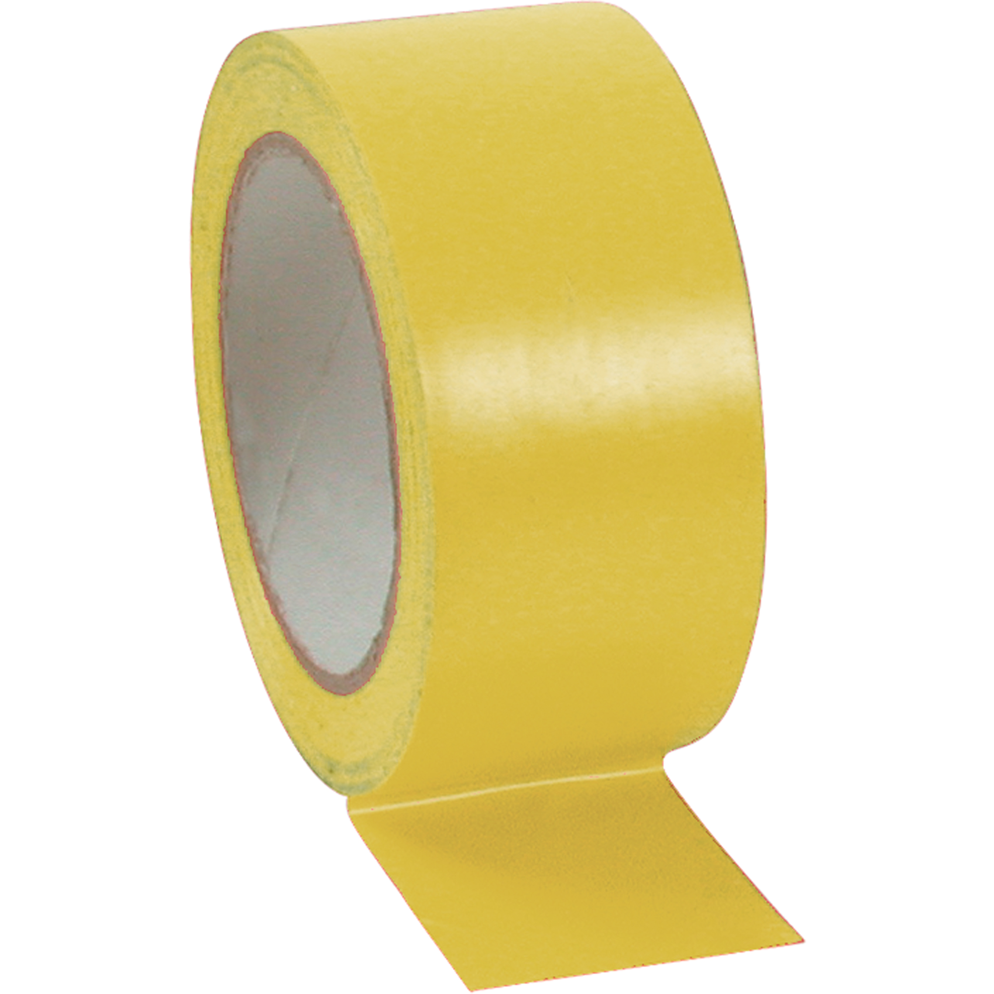 Rubans pour marquage d'allées, 2" x 108', Vinyle, Jaune
