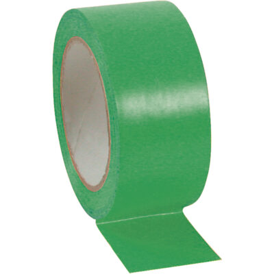 Rubans pour marquage d'allées, 2" x 108', Vinyle, Vert