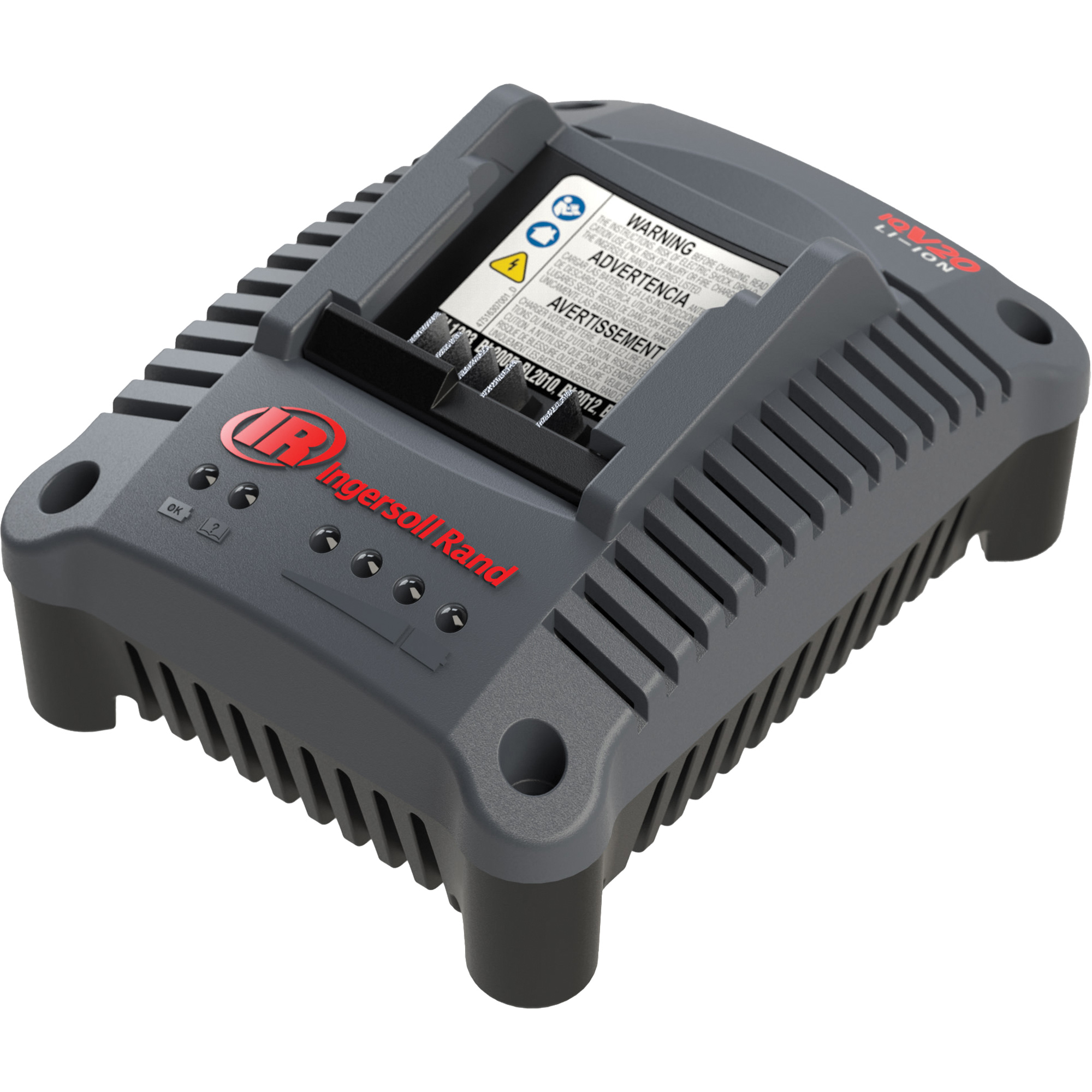 Chargeur de batterie compact IQV20MC, 20 V, Lithium-ion