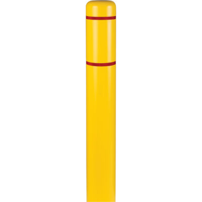 Capuchons en polyethylene pour borne de protection, 6-5/8" dia. x 52" l, Jaune