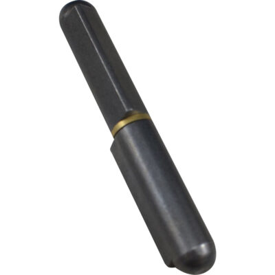 Charnière à souder avec rondelles, 5/8" dia. x 4-3/4" lo, Acier doux a/goupille fixe en acier