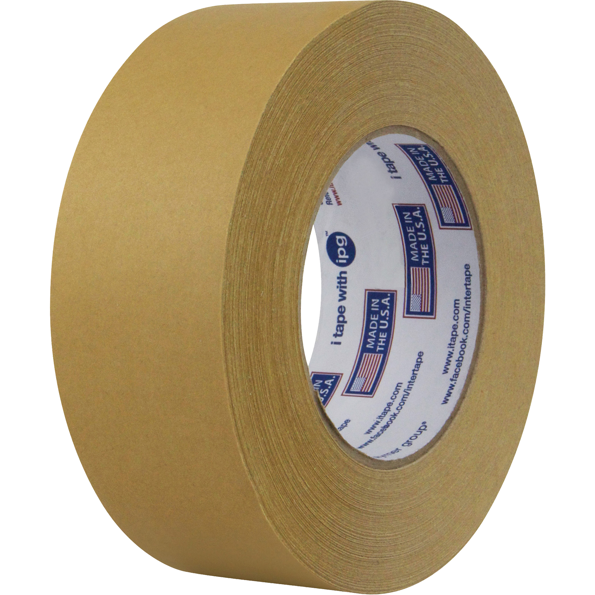 Ruban à endos plat tout usage, 36 mm (1/2") x 54,8 m (180'), Kraft