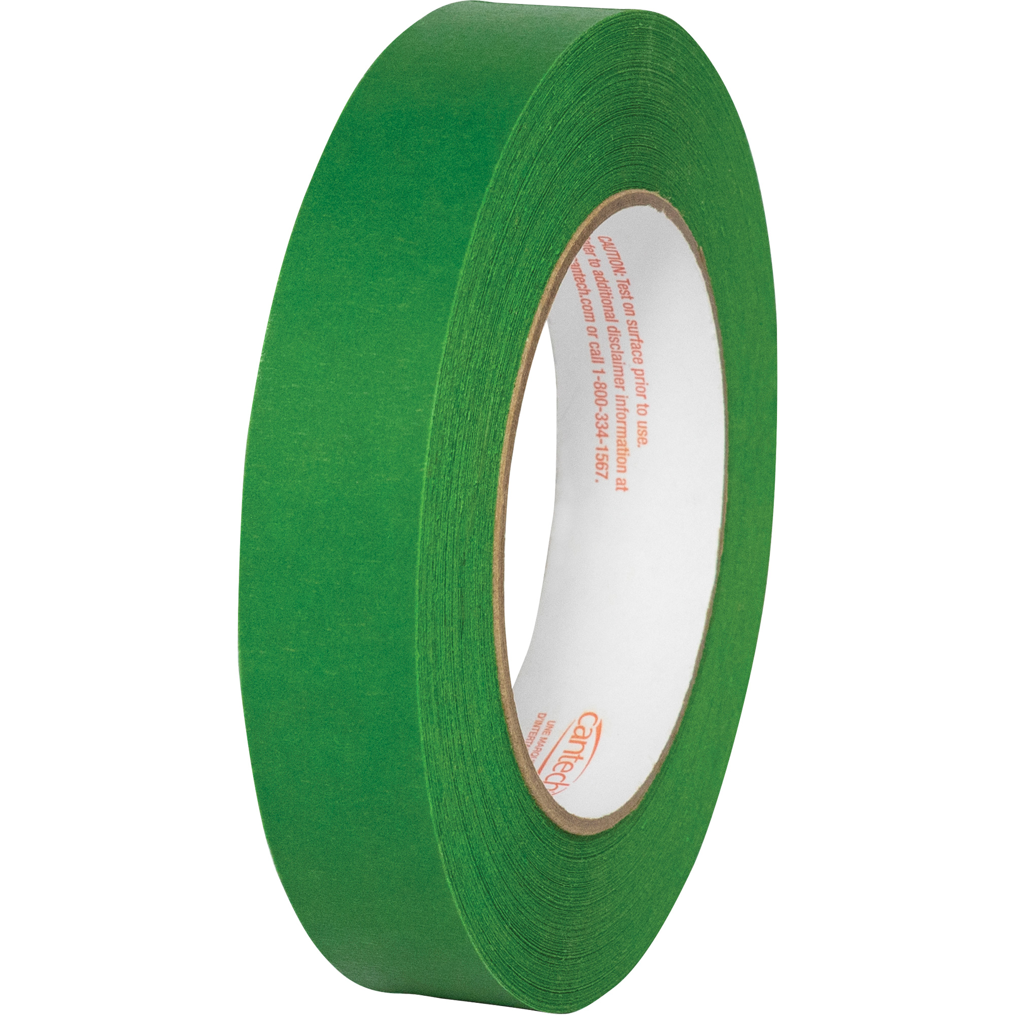 Ruban-cache à puissante adhérence, 24 mm (61/64") x 0,0 m (0,0'), Vert