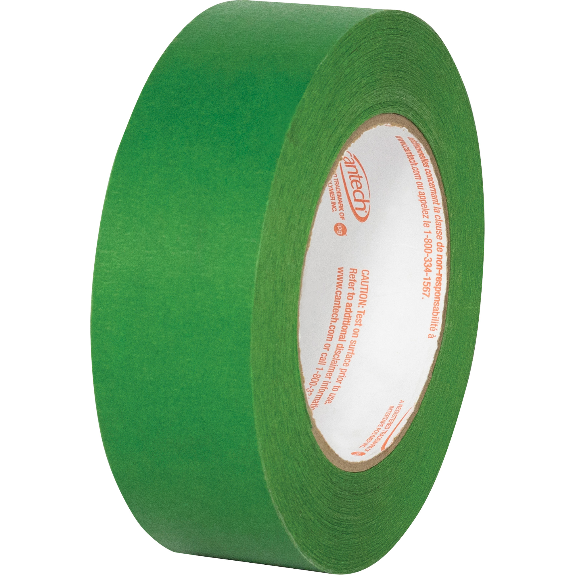 Ruban-cache à puissante adhérence, 36 mm (1-27/64") x 0,0 m (0,0'), Vert