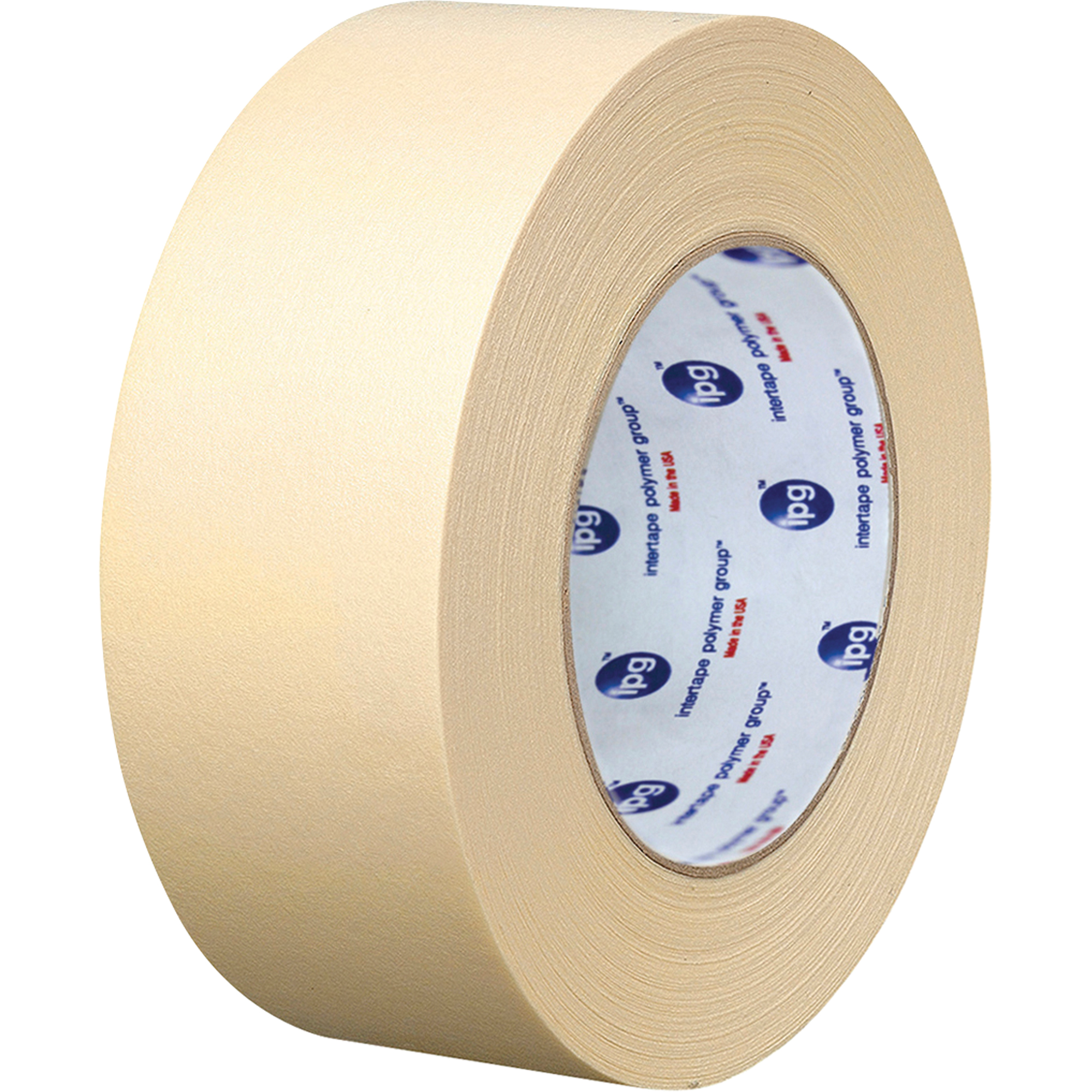 Ruban-cache de calibre moyen en papier haute température, 18 mm (3/4") x 55 m (180'), Beige