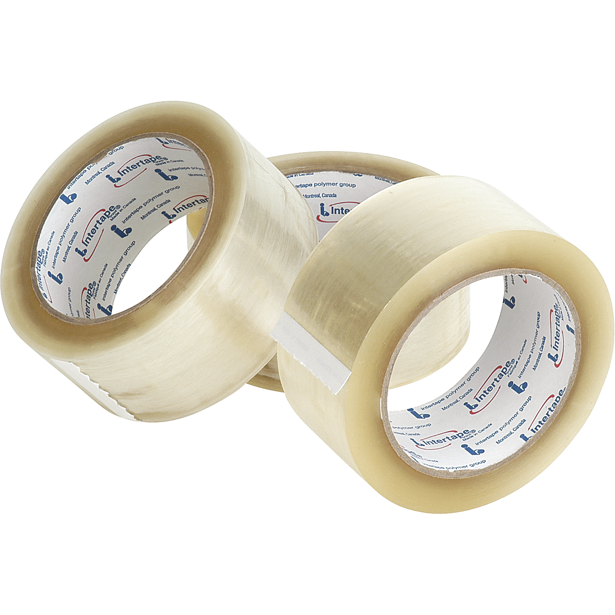 Ruban d'emballage, Adhésif Thermofusible, 1,6 mil, 72 mm (3") x 100 m (328')