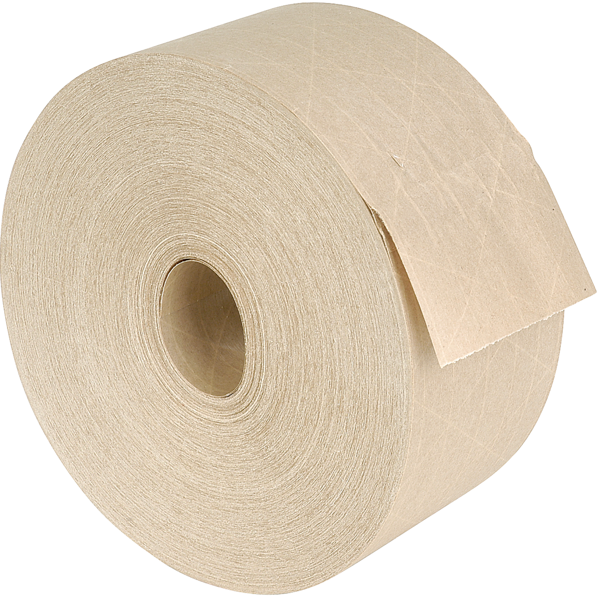 Ruban gommé renforcé, 60 mm (2-9/25") x 137,2 m (450'), Kraft