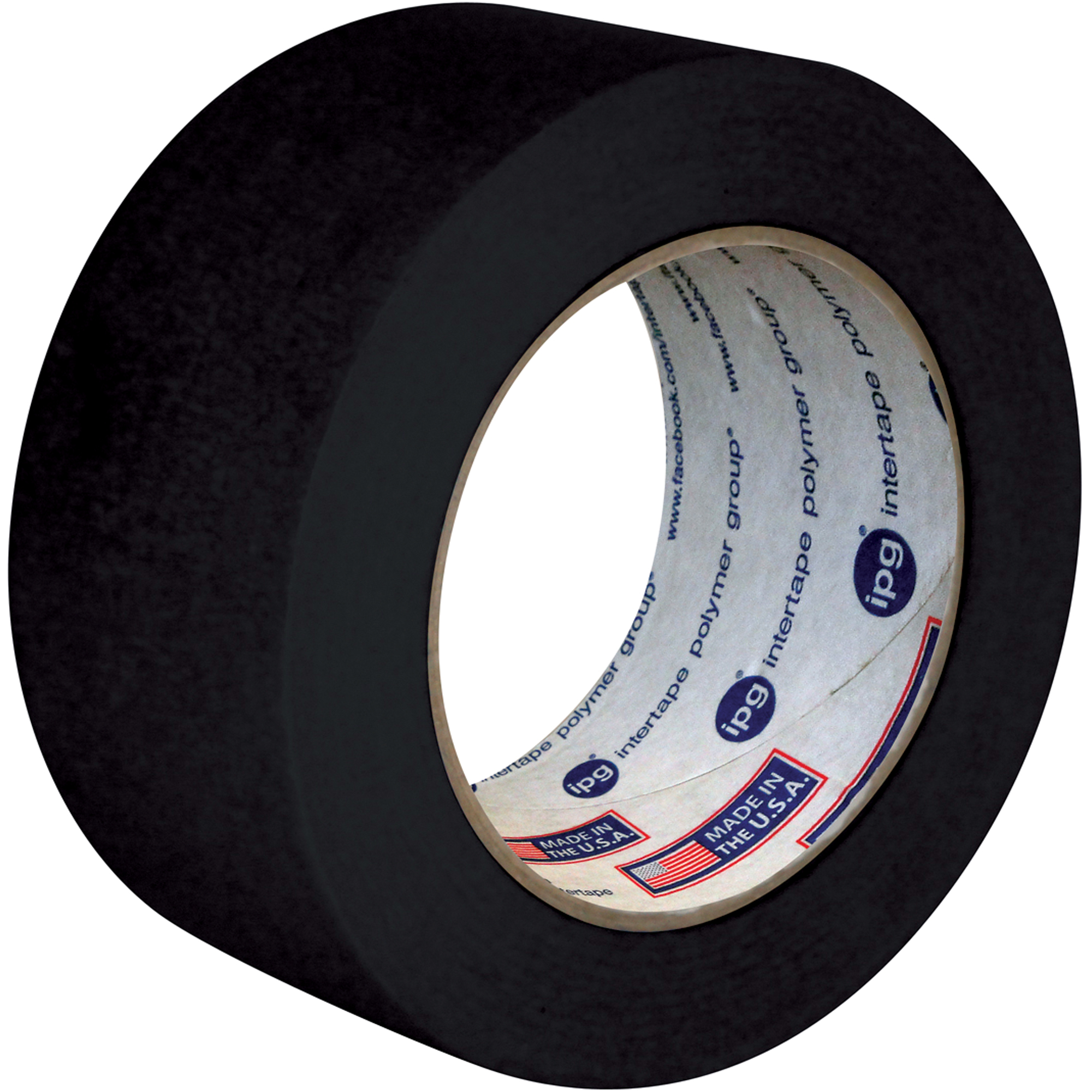 Rubans-cache colorés de catégorie utilitaire, 48 mm (2") x 55 m (180'), Noir