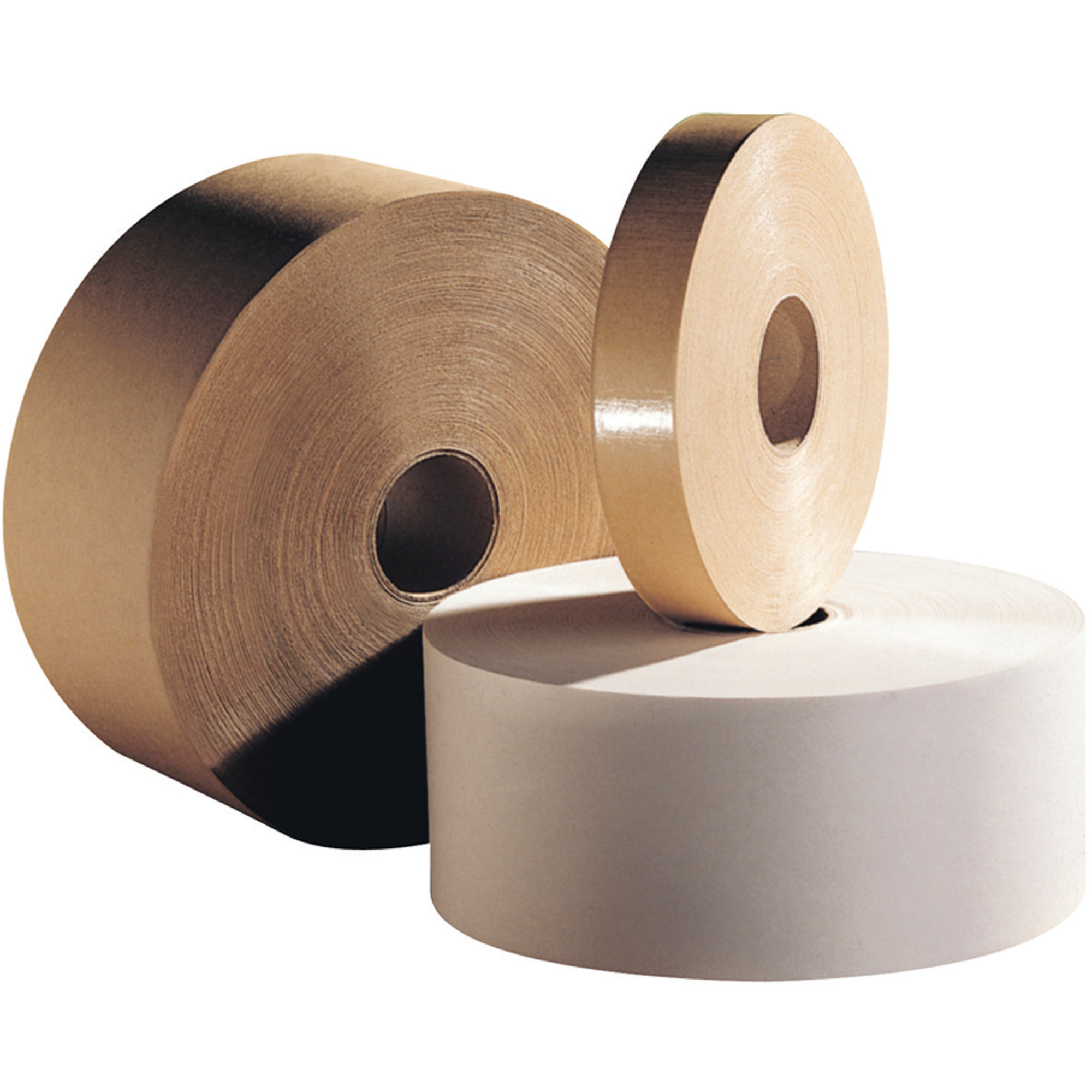 Rubans de papier gommé - Rubans standards, 60 mm (2-9/25") x 182,88 m (600'), Kraft