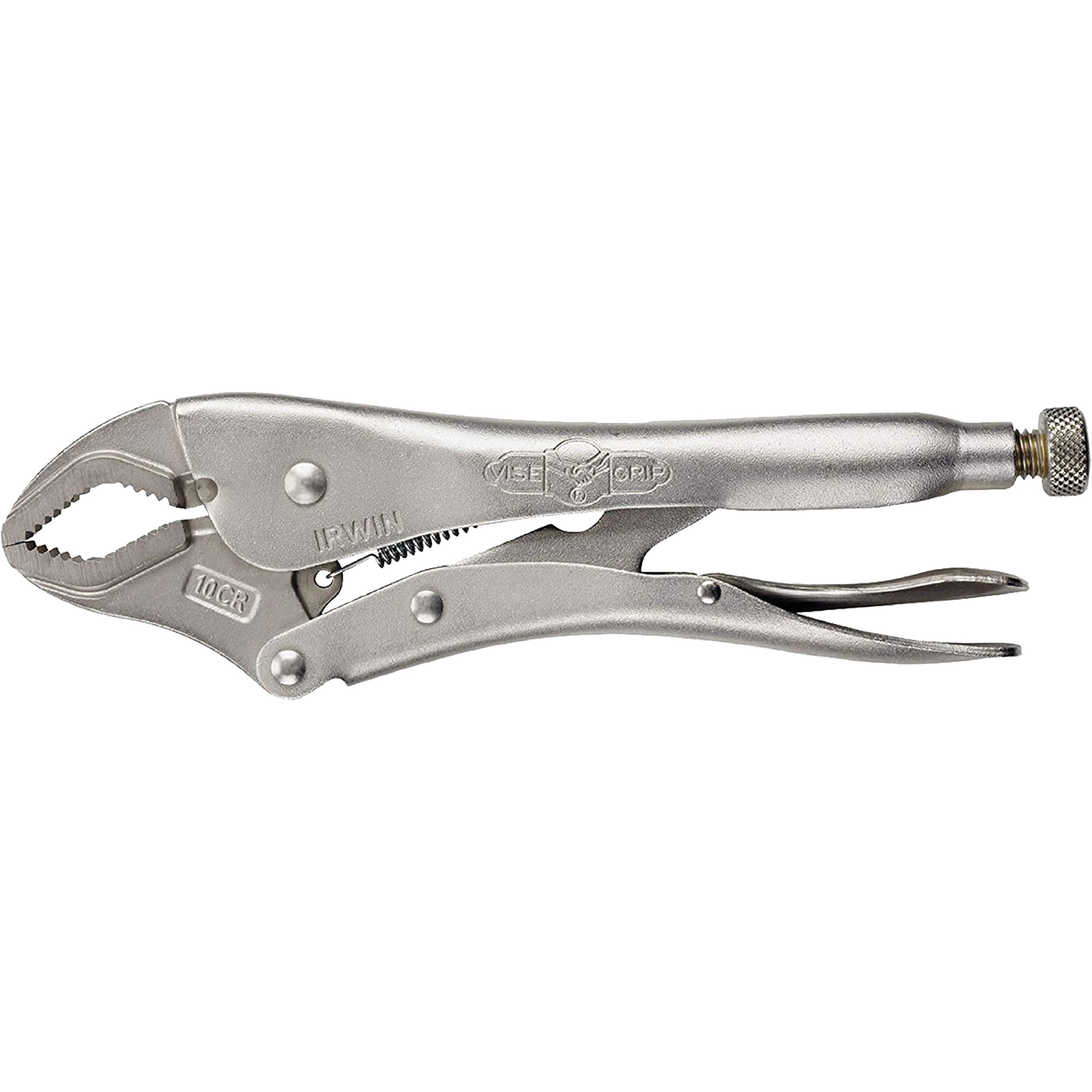 Pince de verrouillage Vise-GripMD OriginalMC, Longueur 10", Mâchoire courbée