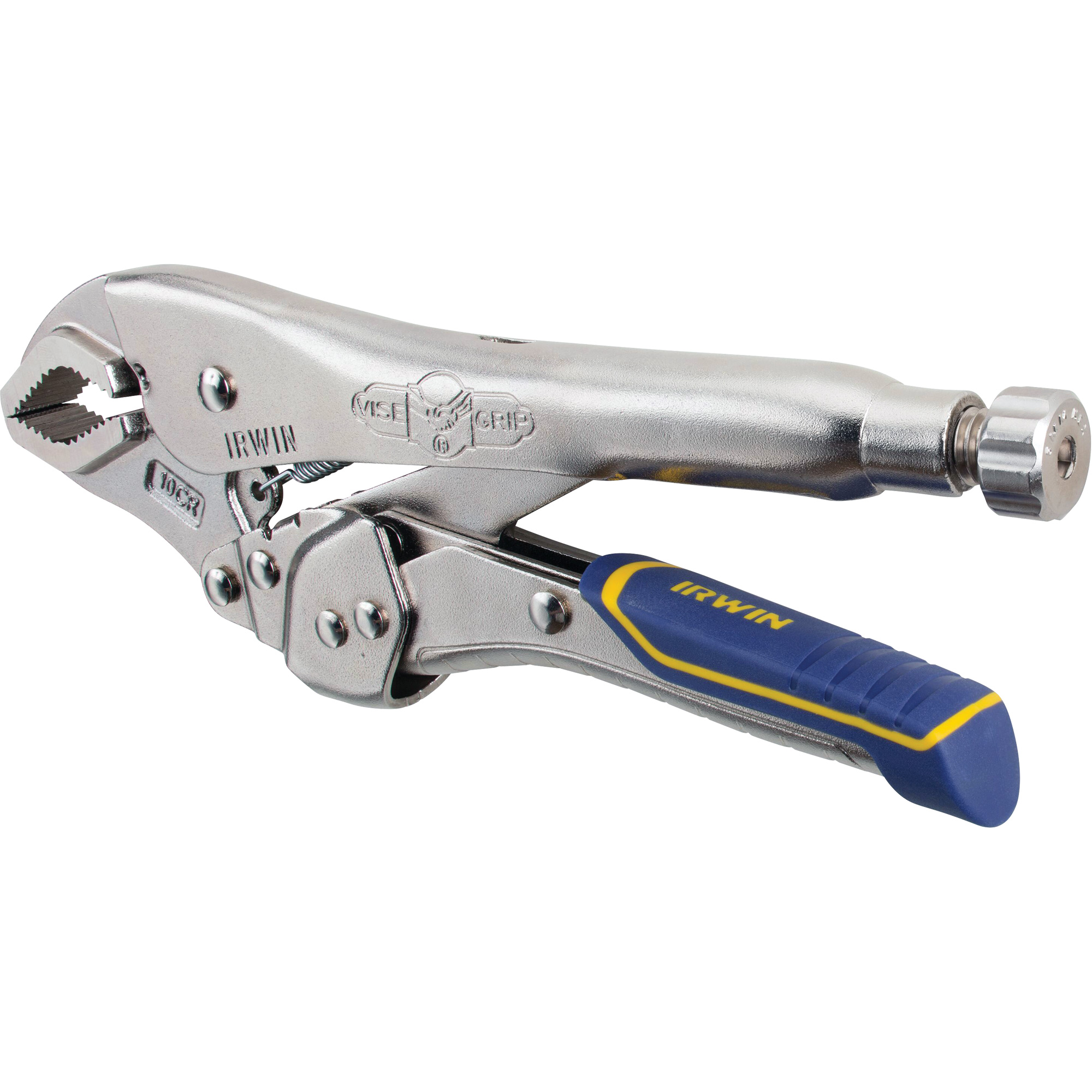 Pince-étau avec coupe-fil Vise-GripMD Fast ReleaseMC 10WR, Longueur 10", Mâchoire courbée