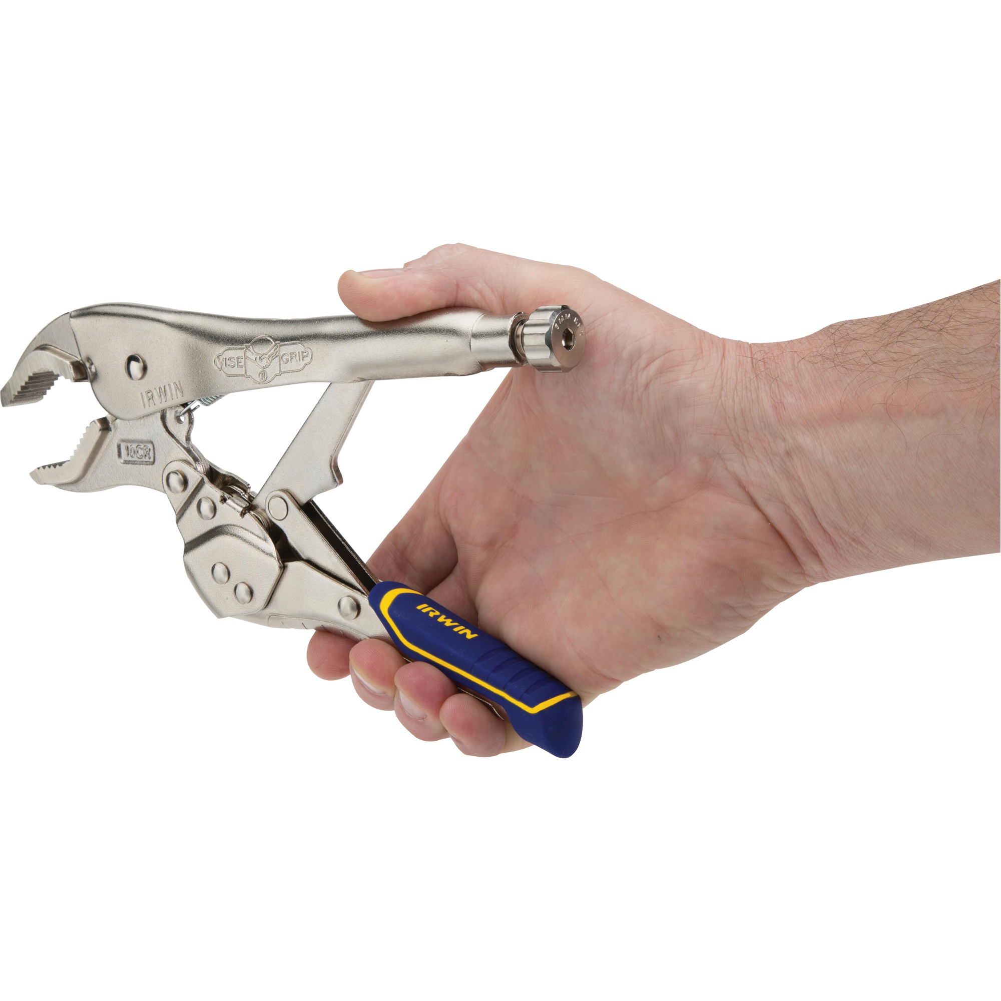 Pince-étau avec coupe-fil Vise-GripMD Fast ReleaseMC 10WR, Longueur 10", Mâchoire courbée – Image 3