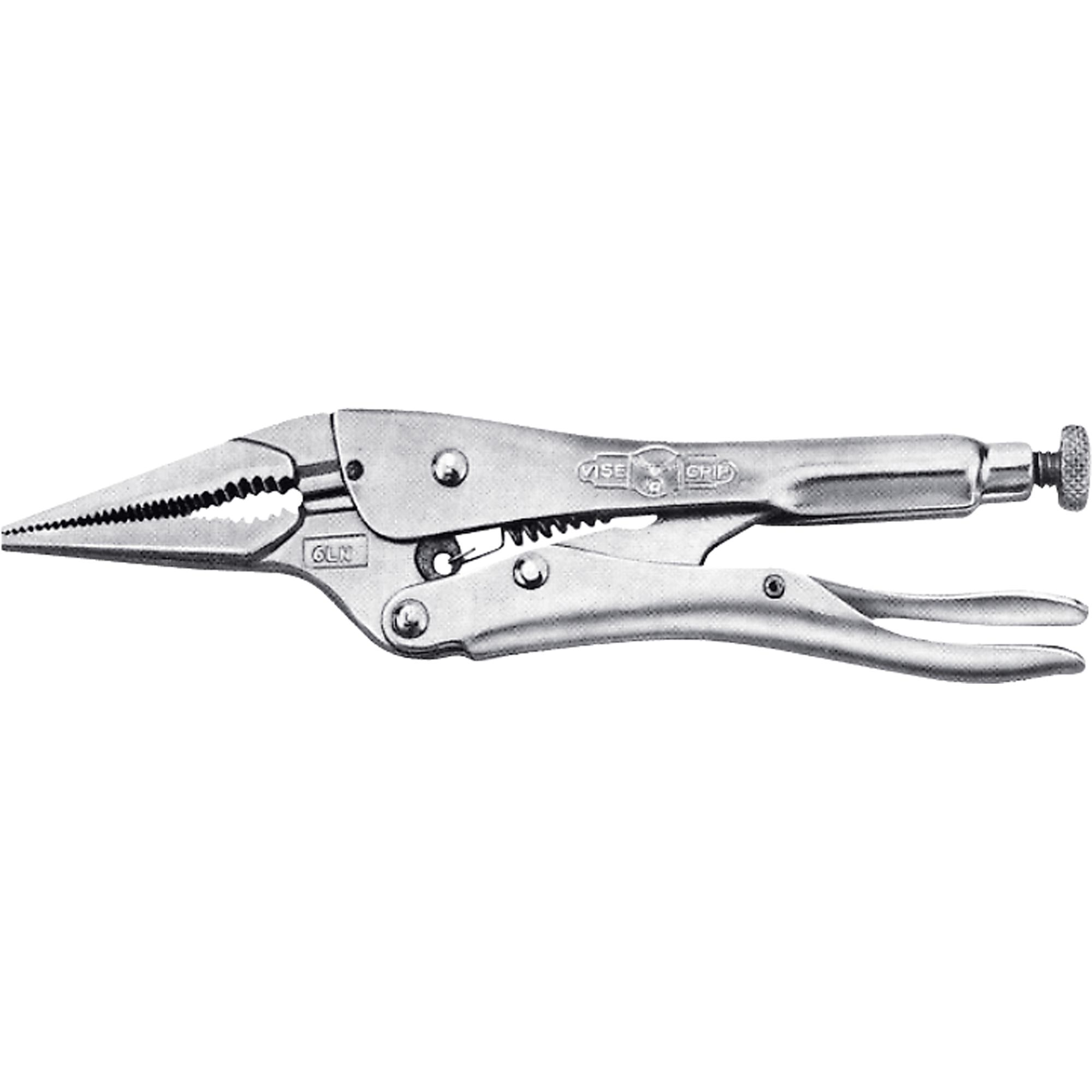 Pince-étau avec coupe-fils Vise-GripMD, Longueur 4", Bec long