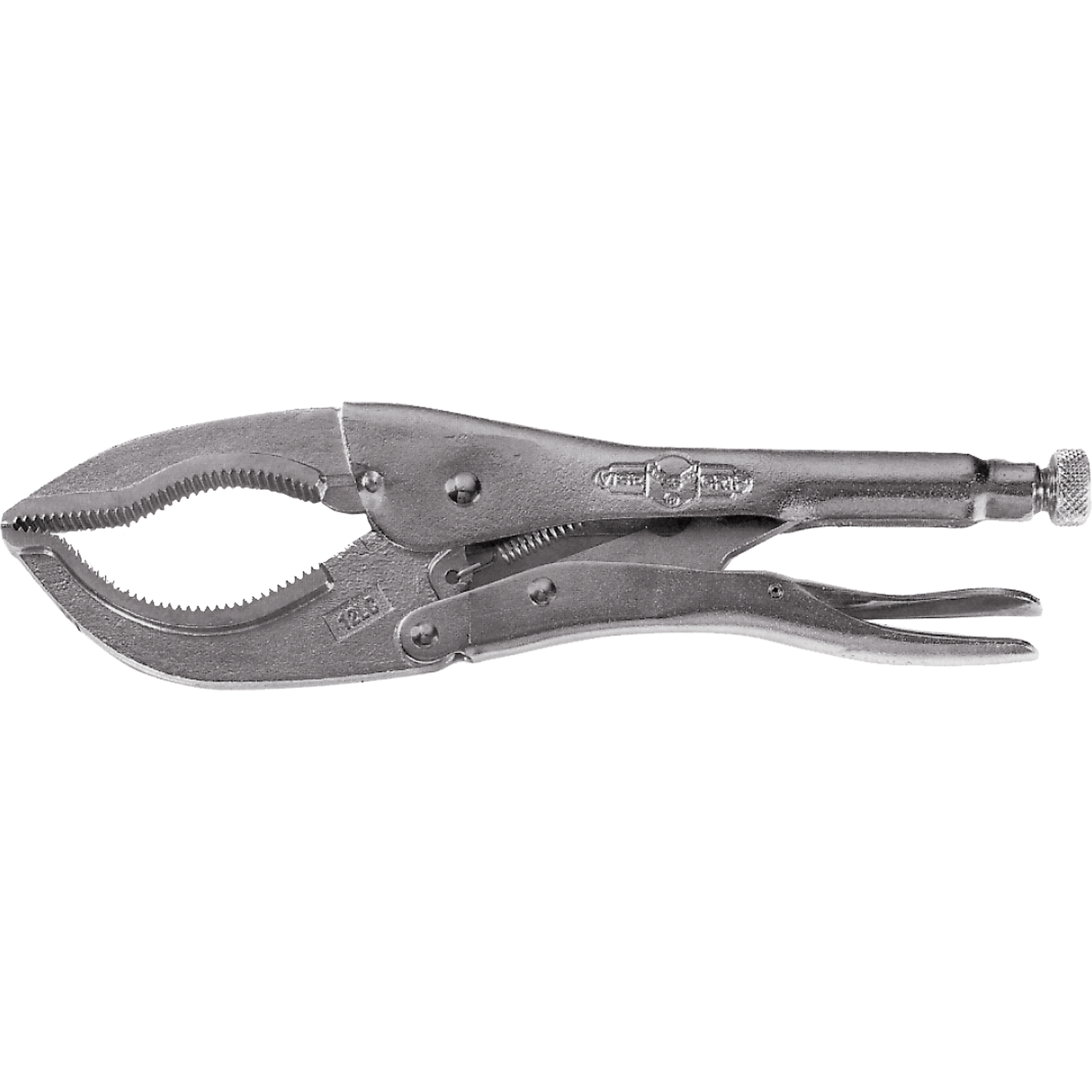 Vise-GripMD - Pinces-serre à mâchoires larges, Longueur 12", Mâchoire courbée