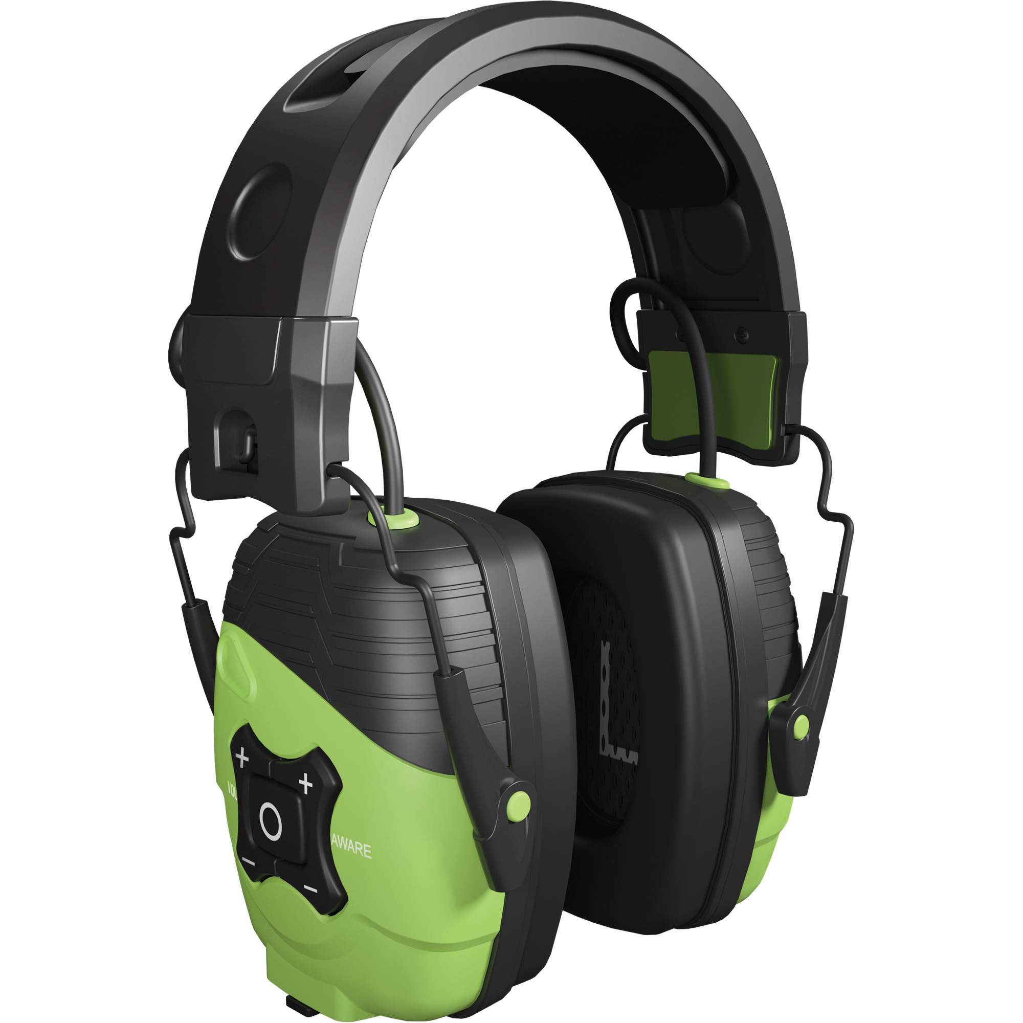 Écouteurs Bluetooth Link Aware vert sécurité, Style Bandeau, 25 dB