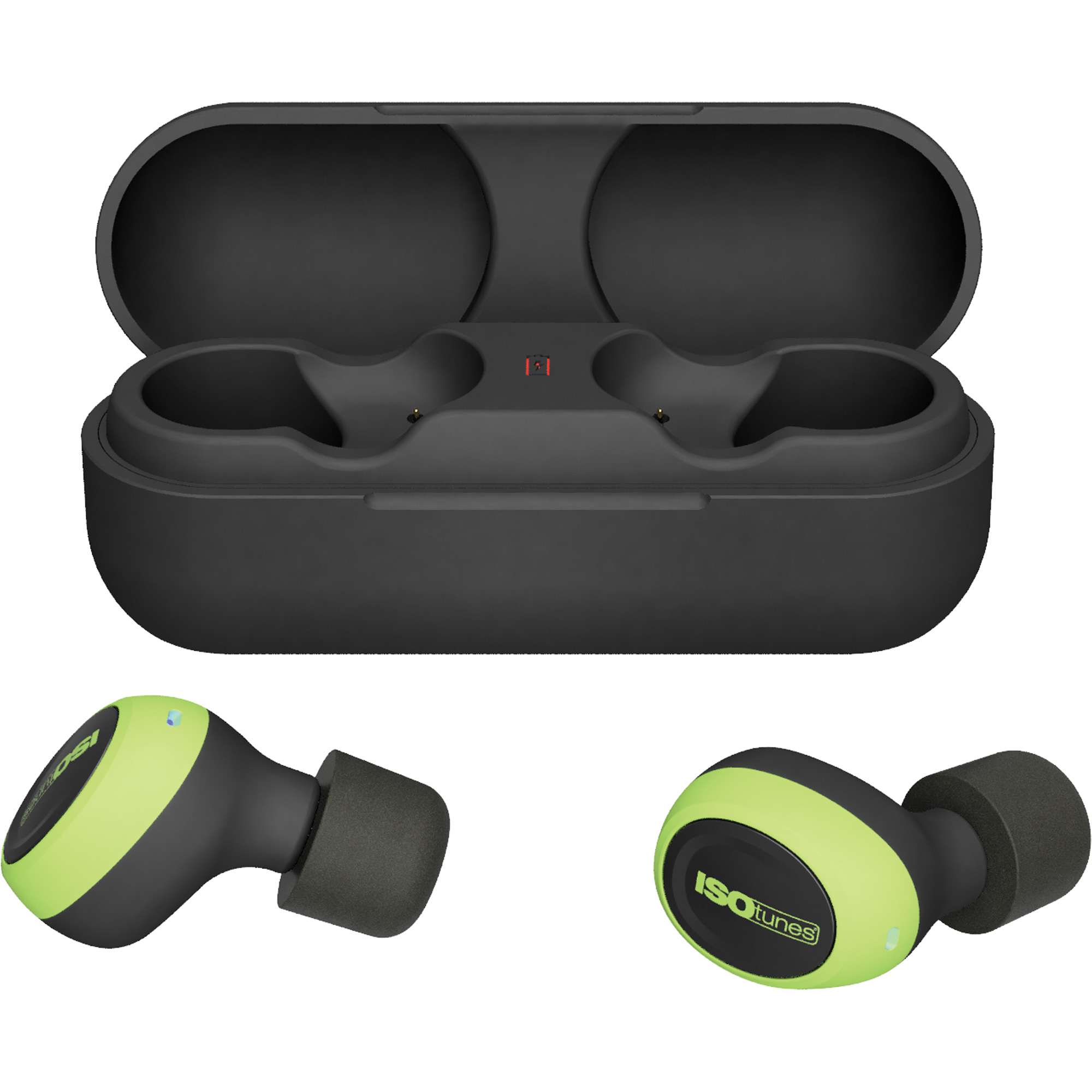 Écouteurs sans fil Bluetooth 2.0 Free vert sécurité
