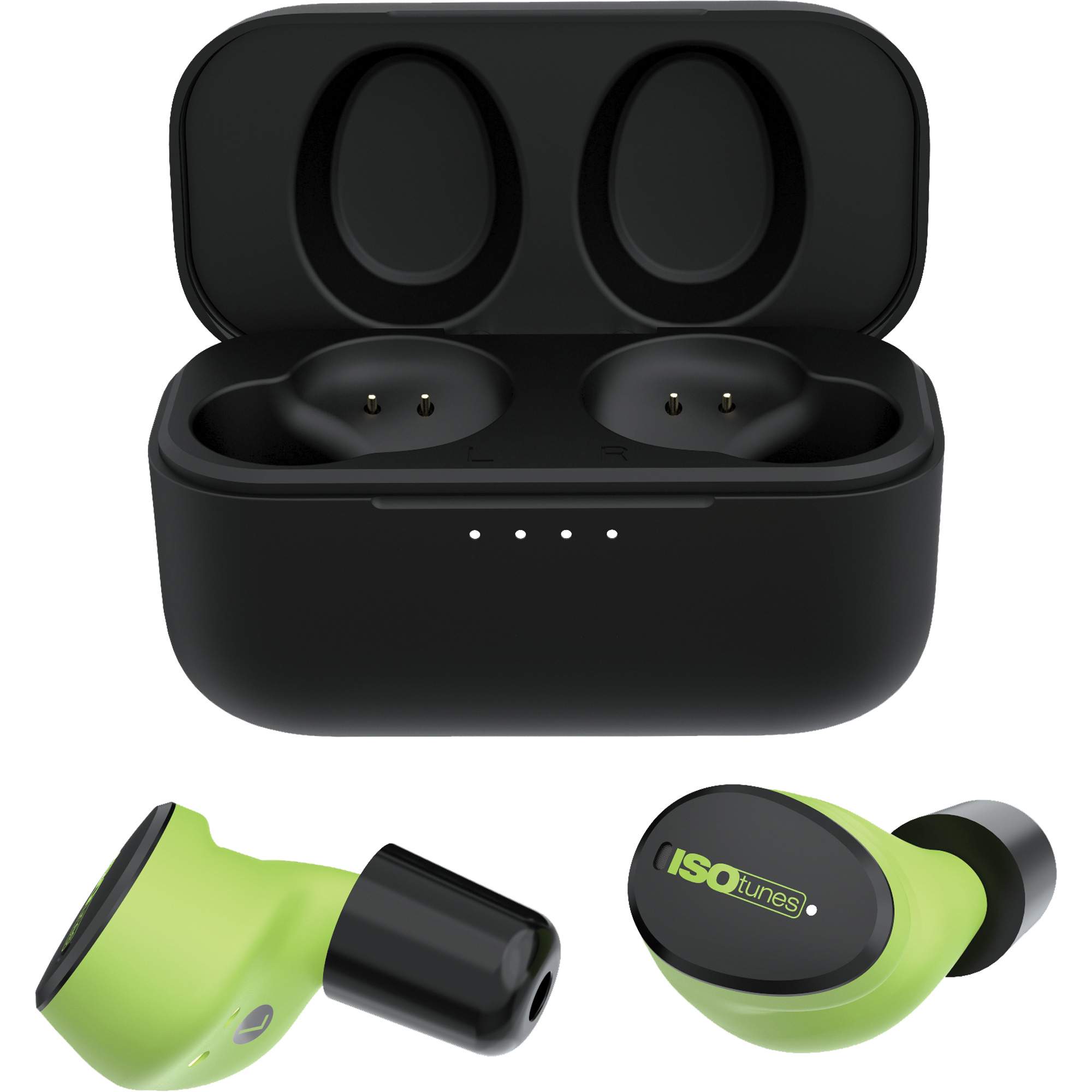 Écouteurs sans fil Bluetooth Free Aware vert sécurité