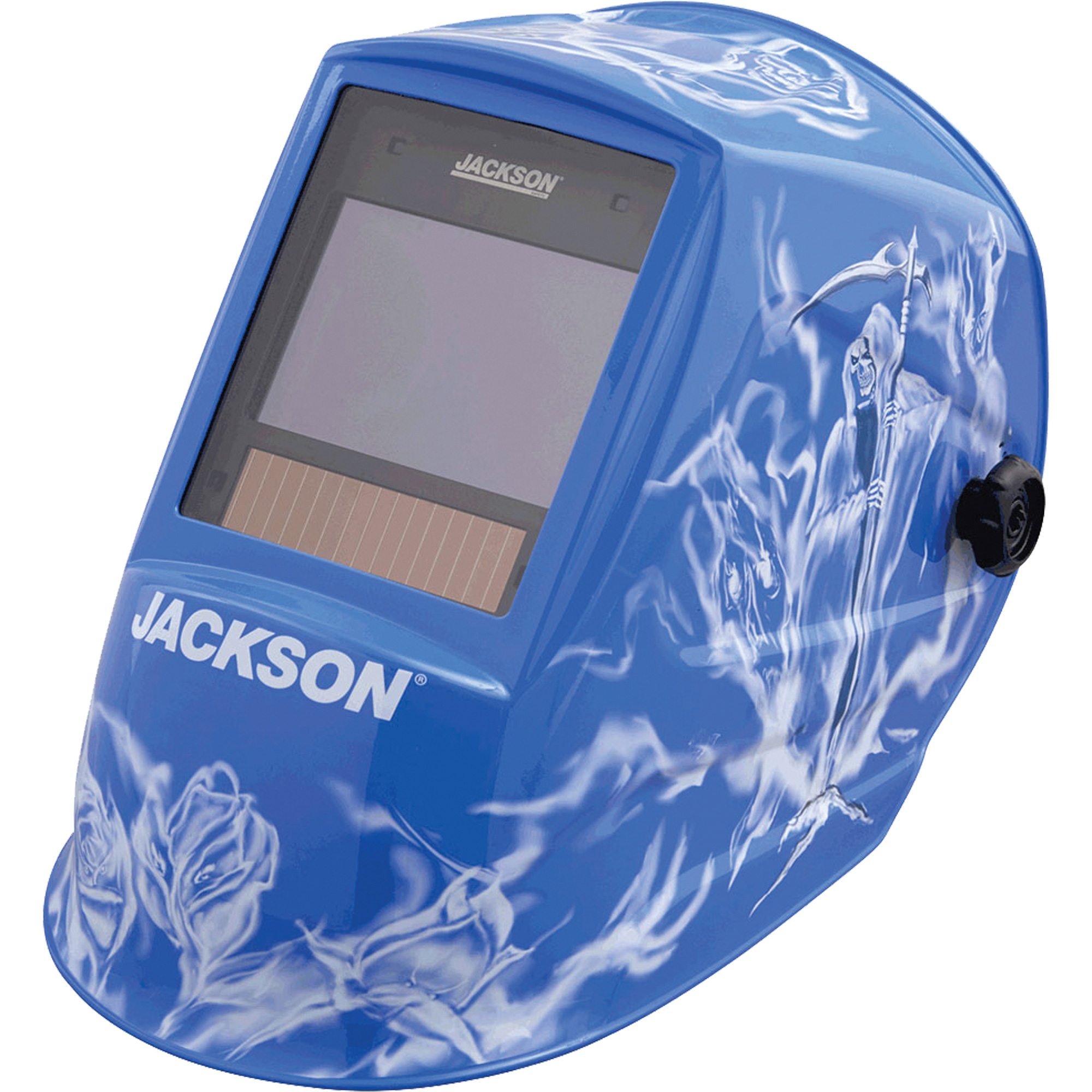 Casque auto-obscurcissant haut de gamme Reapers n’ Roses