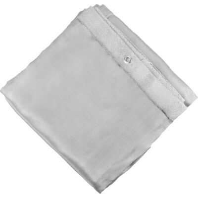 Couverture en fibre de verre en tissu de silice, 6' la x 6' lo, Résistance à la temp. 1800 °F