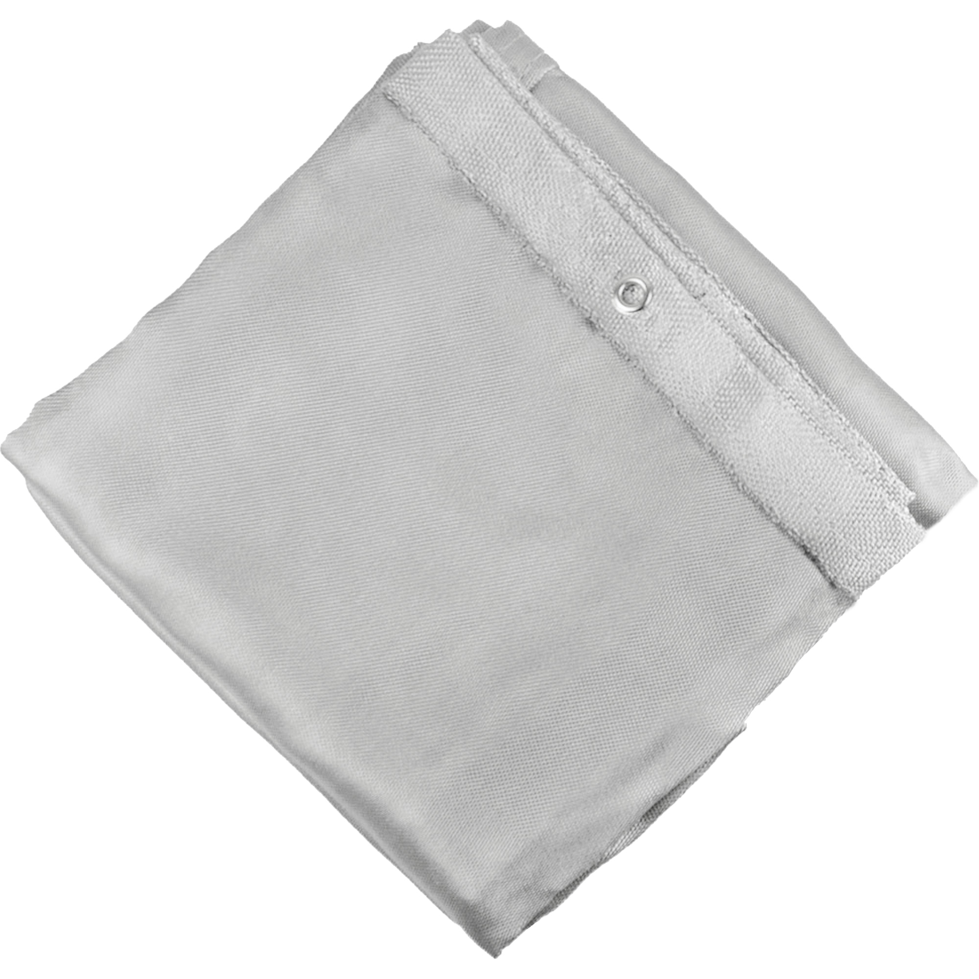 Couverture en fibre de verre en tissu de silice, 6' la x 6' lo, Résistance à la temp. 1800 °F