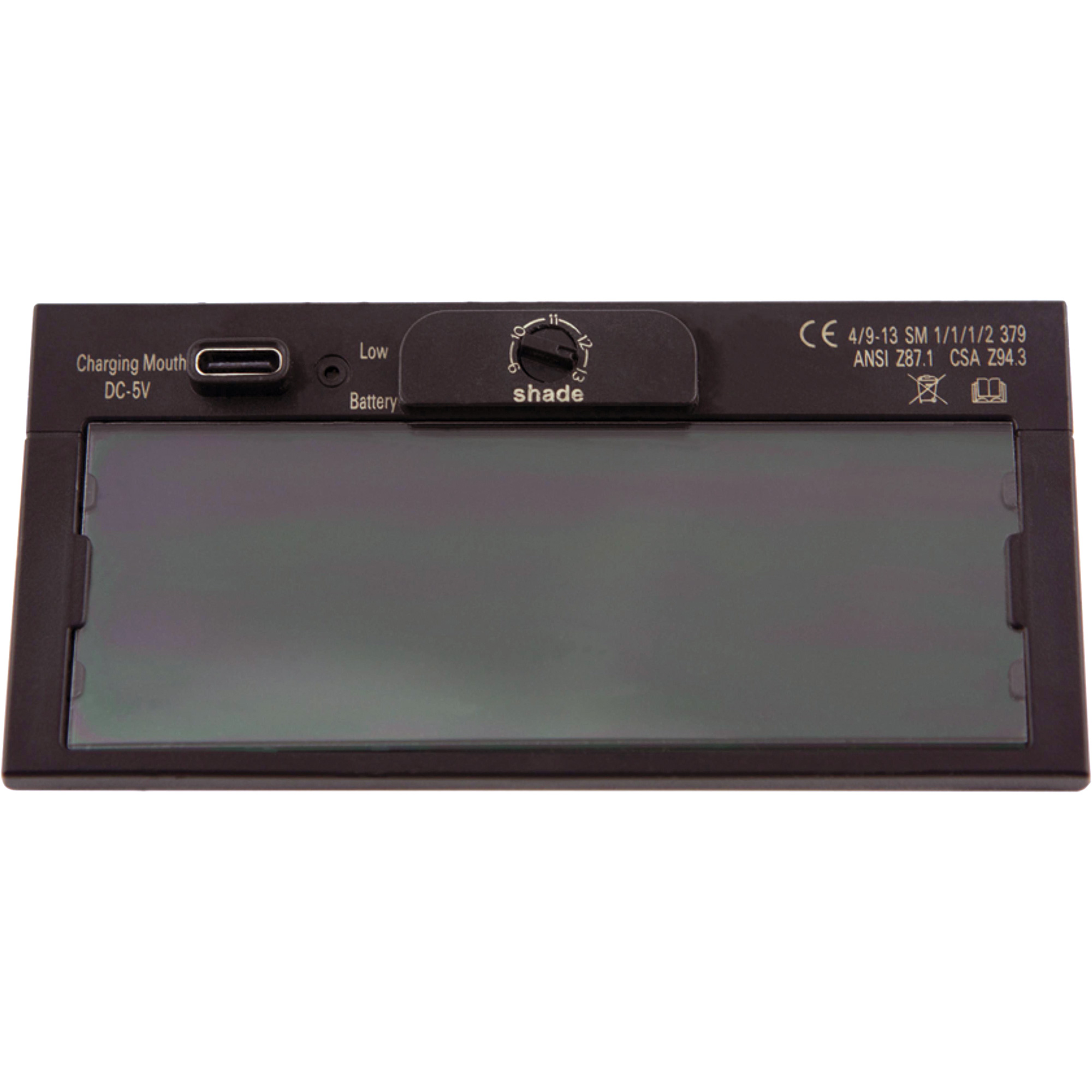 Filtre autoassombrissant de rechange Smartweld, Pour utilisation avec HSL-1, HSL-2 et Huntsman