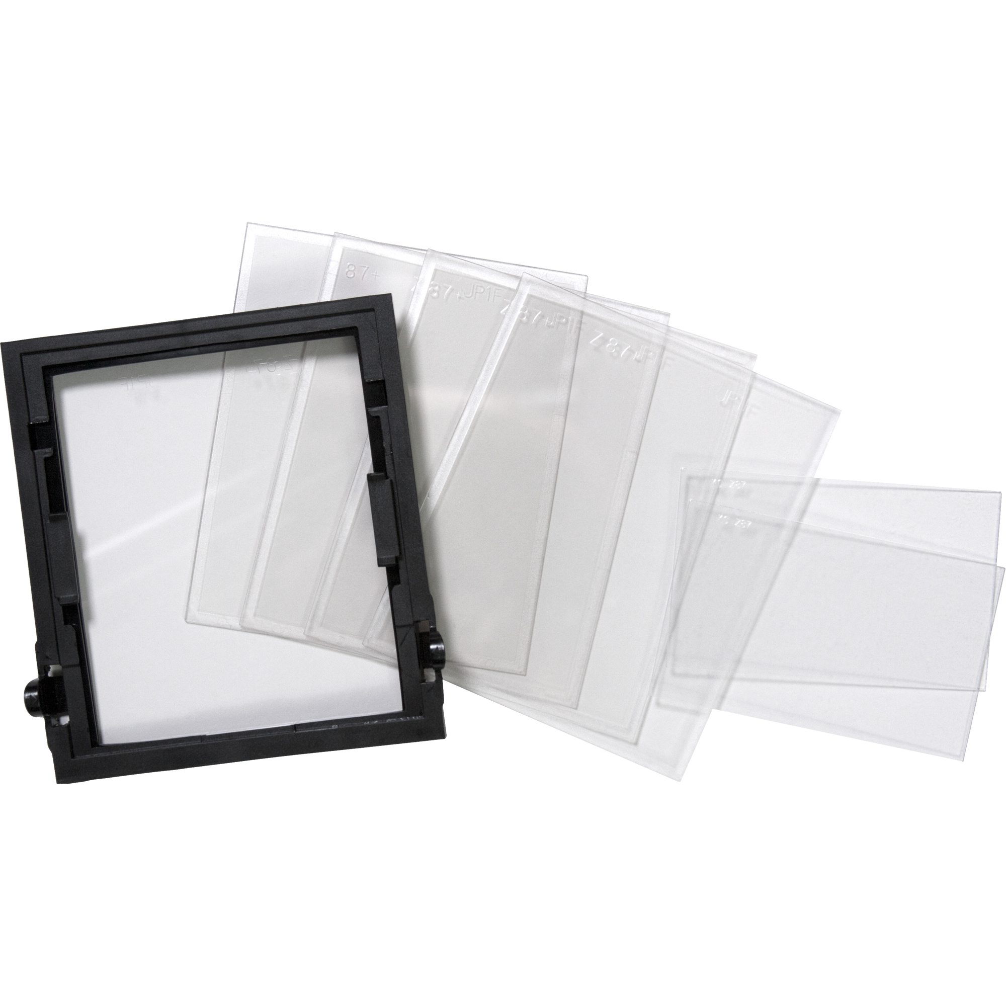 Jeu de plaques de sécurité transparentes Insight