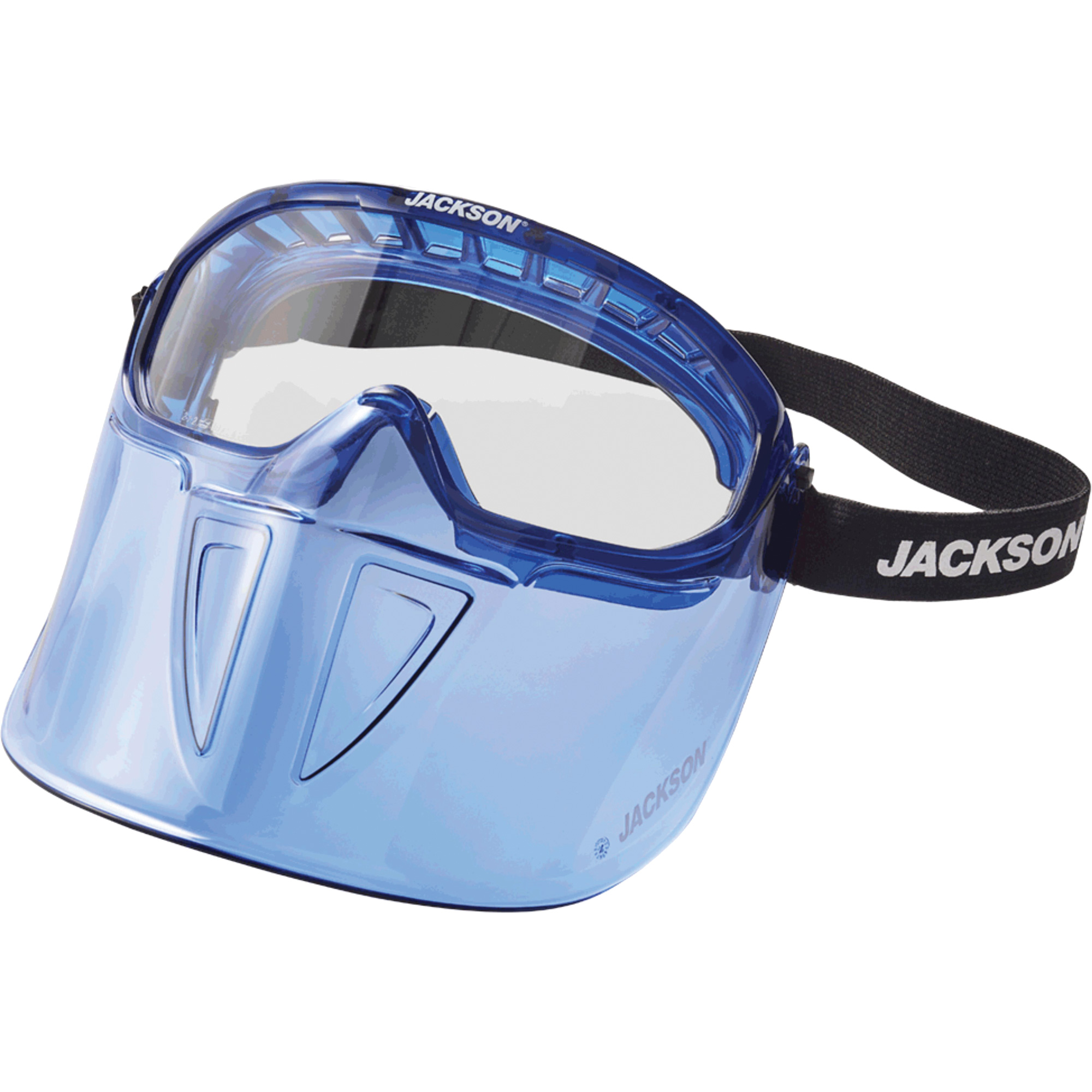 Lunettes Premium GPL500 avec écran facial amovible, Lentille 3,0, Antibuée, Ventilation Indirecte