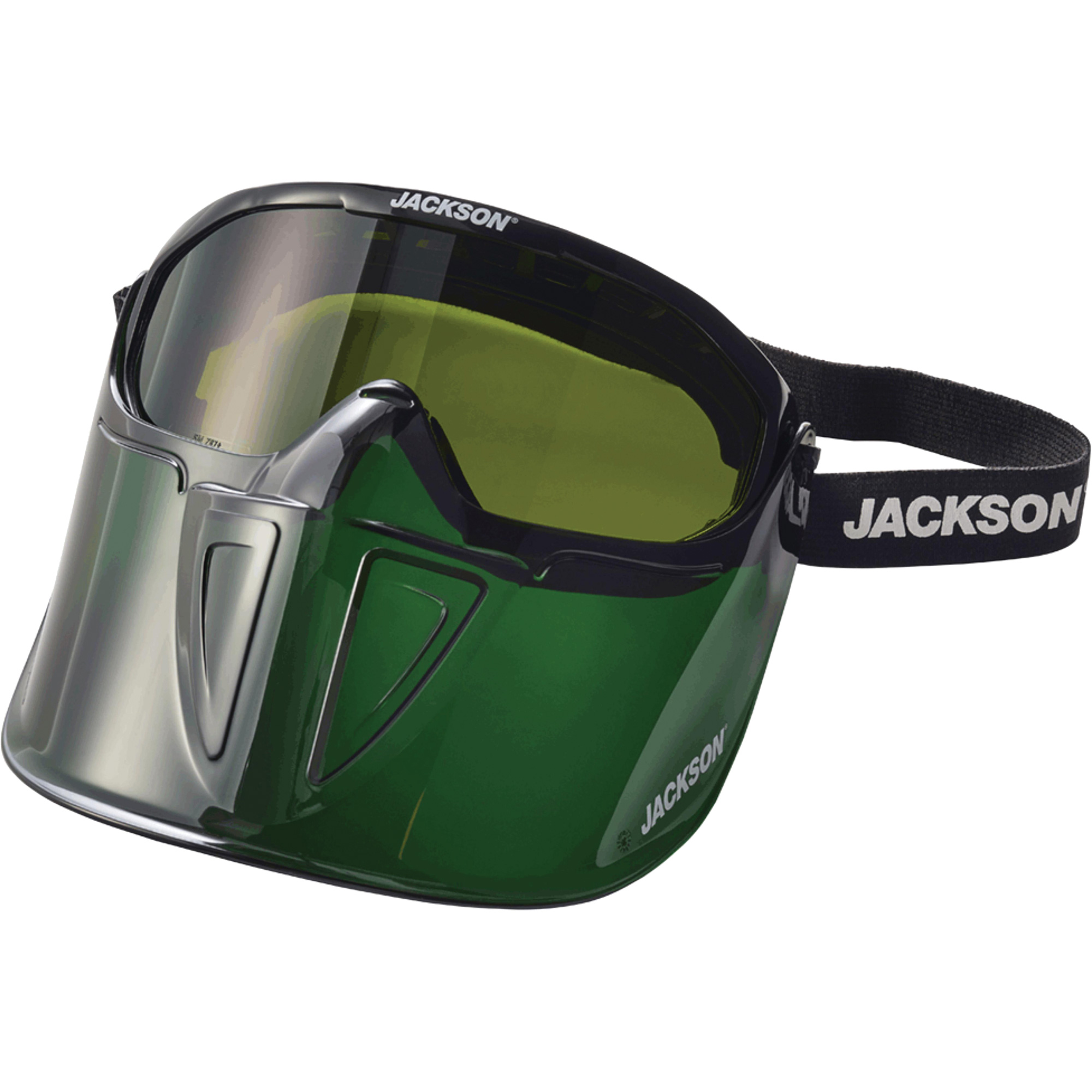 Lunettes Premium GPL500 avec écran facial amovible, Lentille 3,0, Antibuée, Ventilation Indirecte