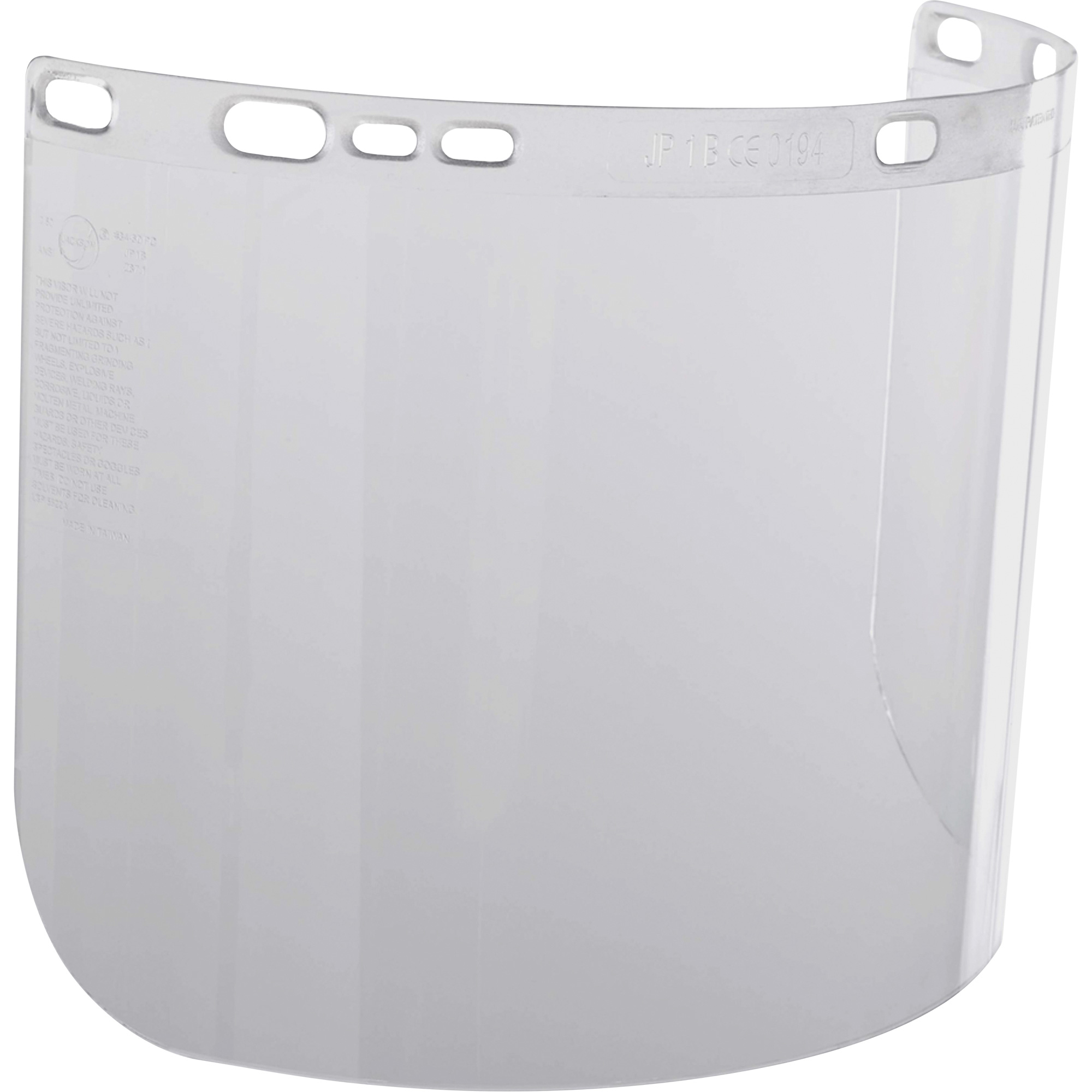 Visière moulée transparente F20