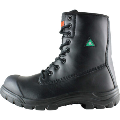 Bottes de travail Attack, Cuir, Embout Acier, Taille 9-1/2