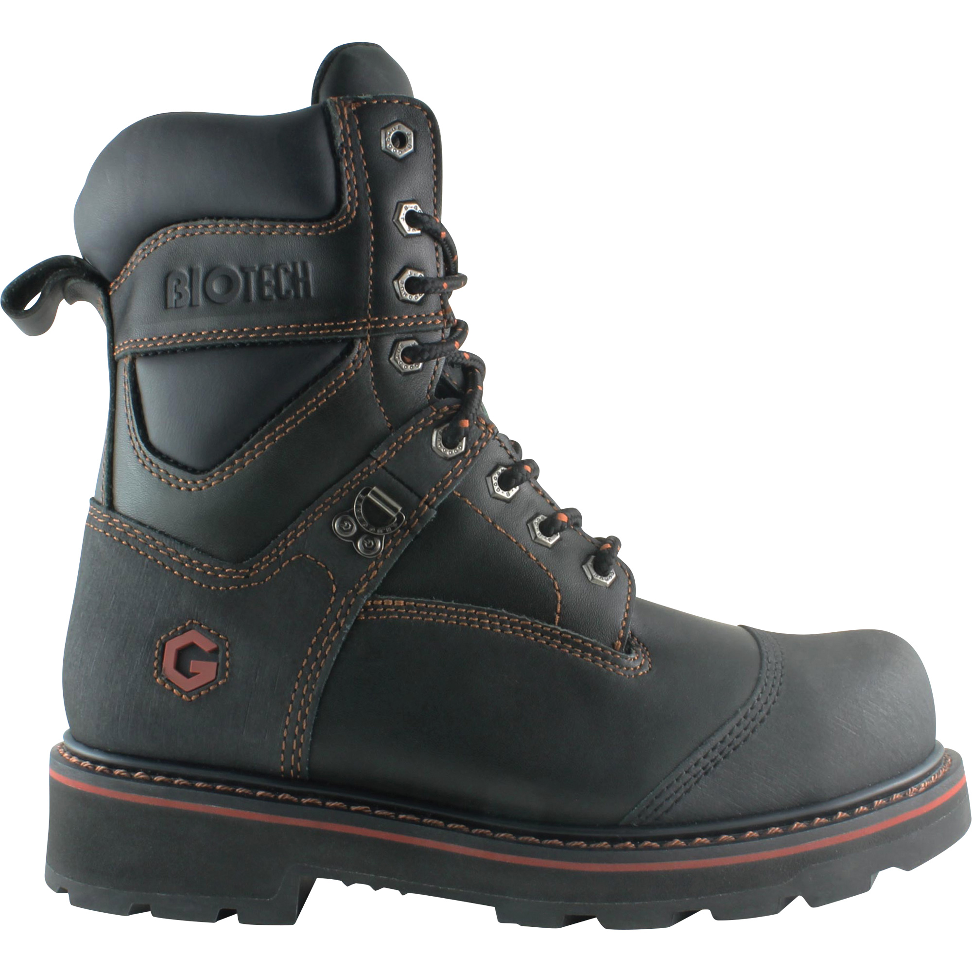 Bottes de travail Bionic2, Cuir, Embout Acier, Taille 10-1/2