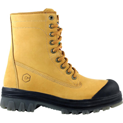 Bottes de travail Dynamic, Cuir, Embout Acier, Taille 10-1/2