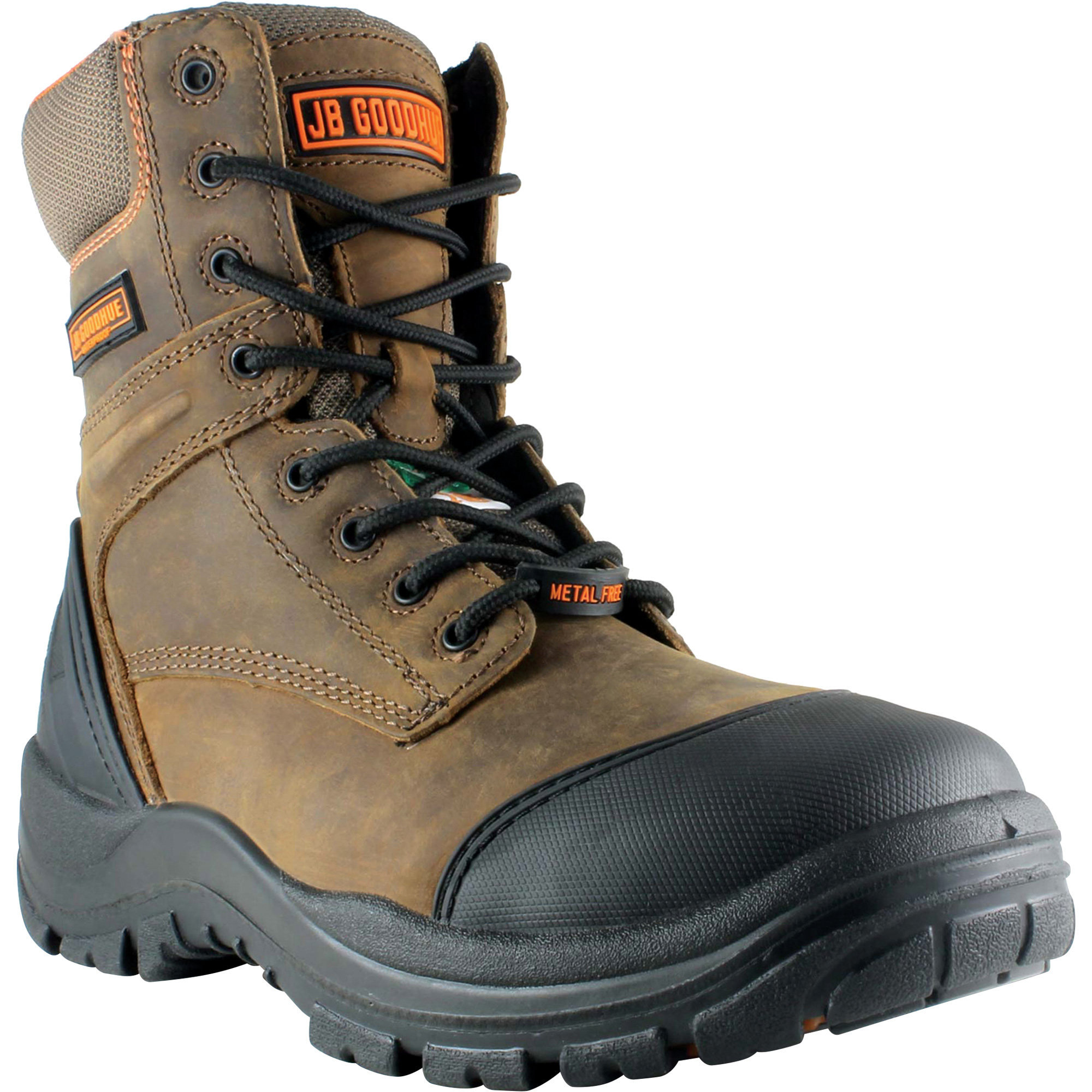 Bottes de travail Thrasher, Cuir, Taille 8-1/2, Imperméable
