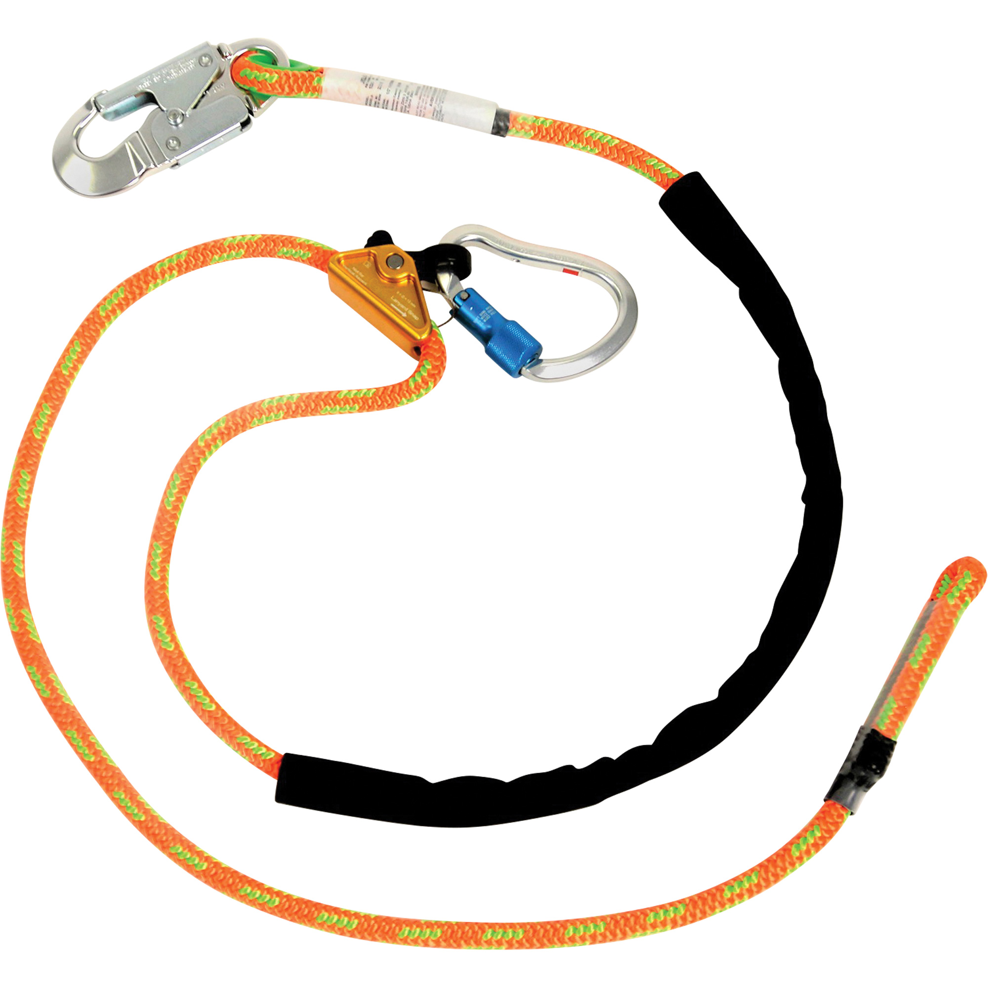 Longe ajustable, 1 branches, 6', Classe CSA F, Polyester