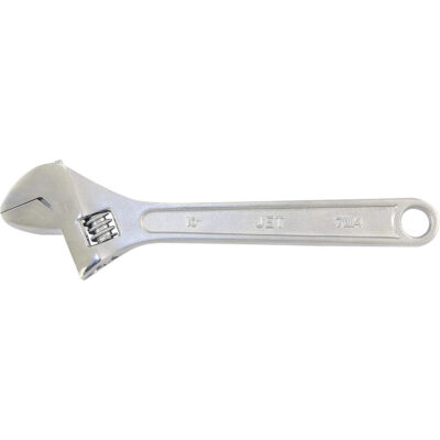 AW-10 Clé ajustable, Clé réglable, Clé à molette, Clés réglables, 10" lo, la max. 1-1/4", Chrome