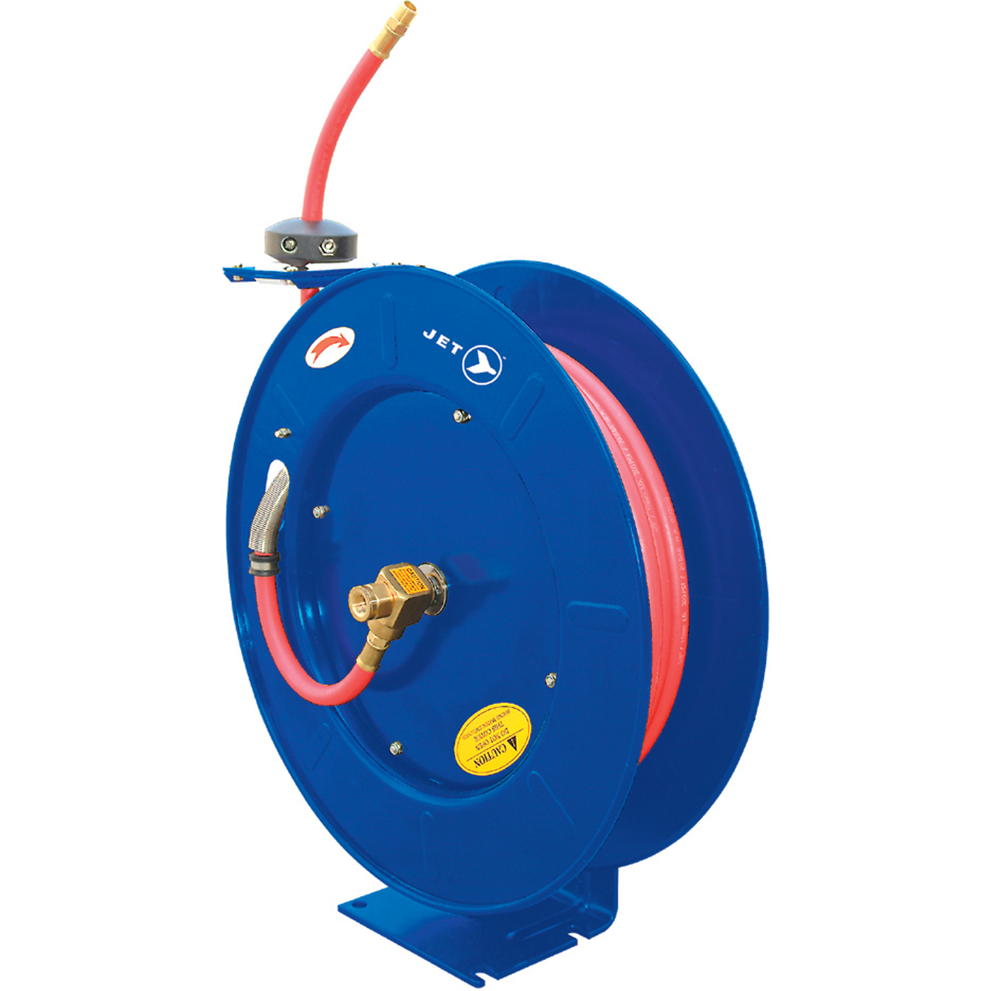 AW1250 Dévidoir de tuyau, Air/Eau, 1/2" x 50', Tuyau simple, 300 psi