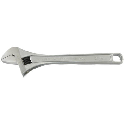 AWP-15 Clé à molette professionnelle ultra-robuste, 15" lo, la max. 2", Chrome
