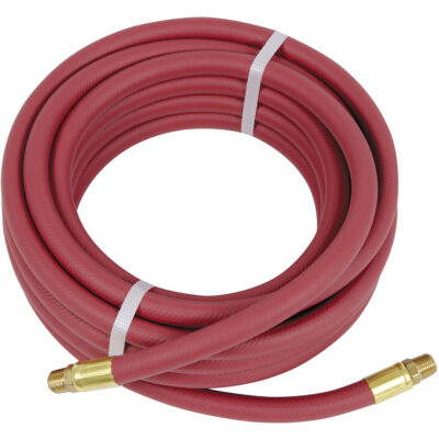 Boyau pneumatique robuste, Air, PVC, 3/8" dia. x 25', 300 psi, 3/8" NPT