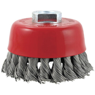 Brosse boisseau à fils noués torsadés haute performance CK3201M14, 3" dia.