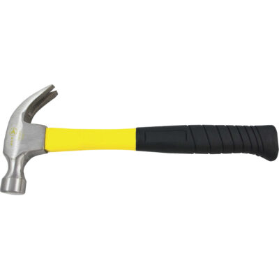 CF16F Marteau à panne fendue à manche en fibre de verre, 16 oz, Prise en Coussinée